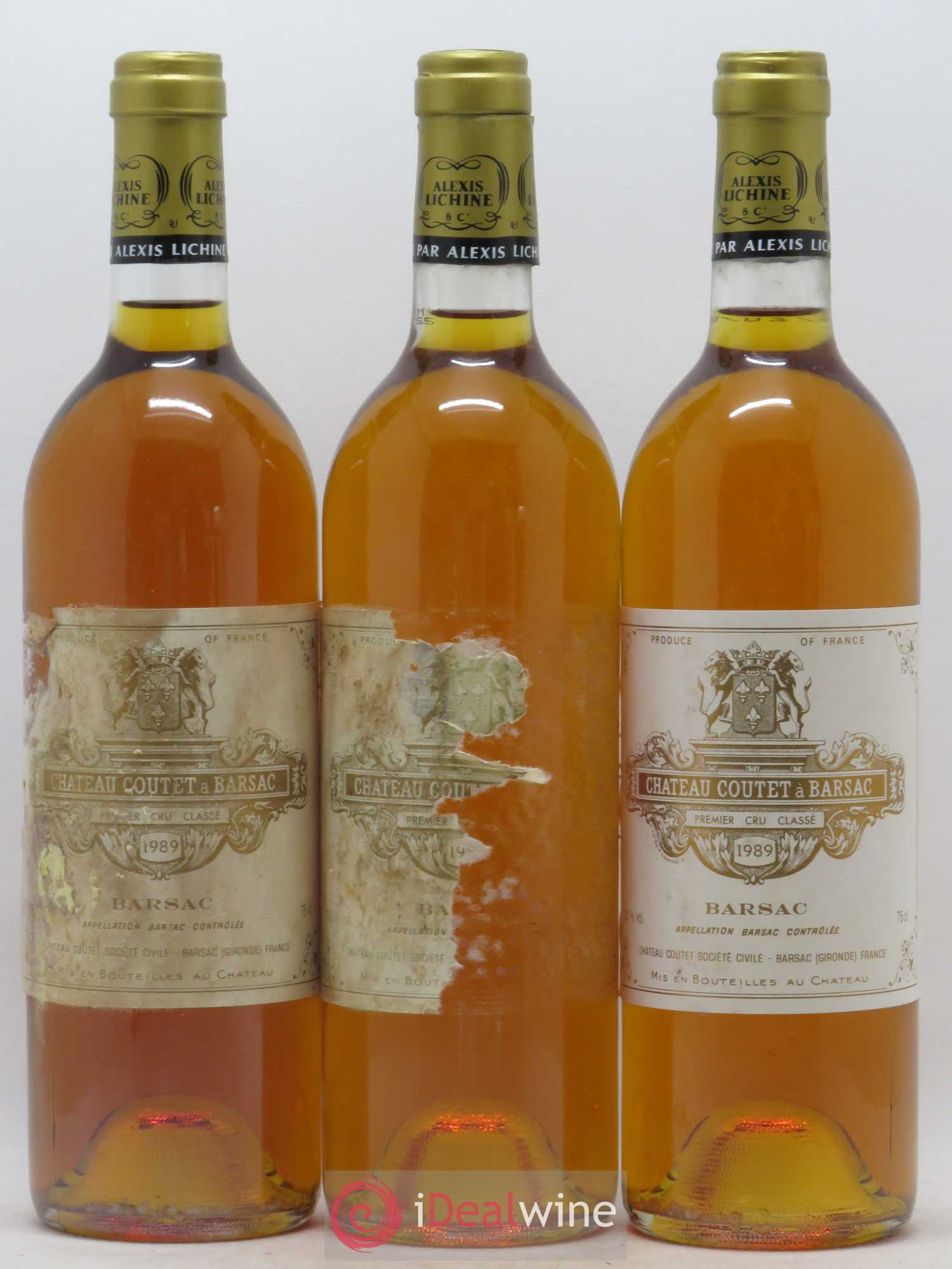 Château Coutet 1er Grand Cru Classé 1989 - Lotto di 12 bottiglie - 4