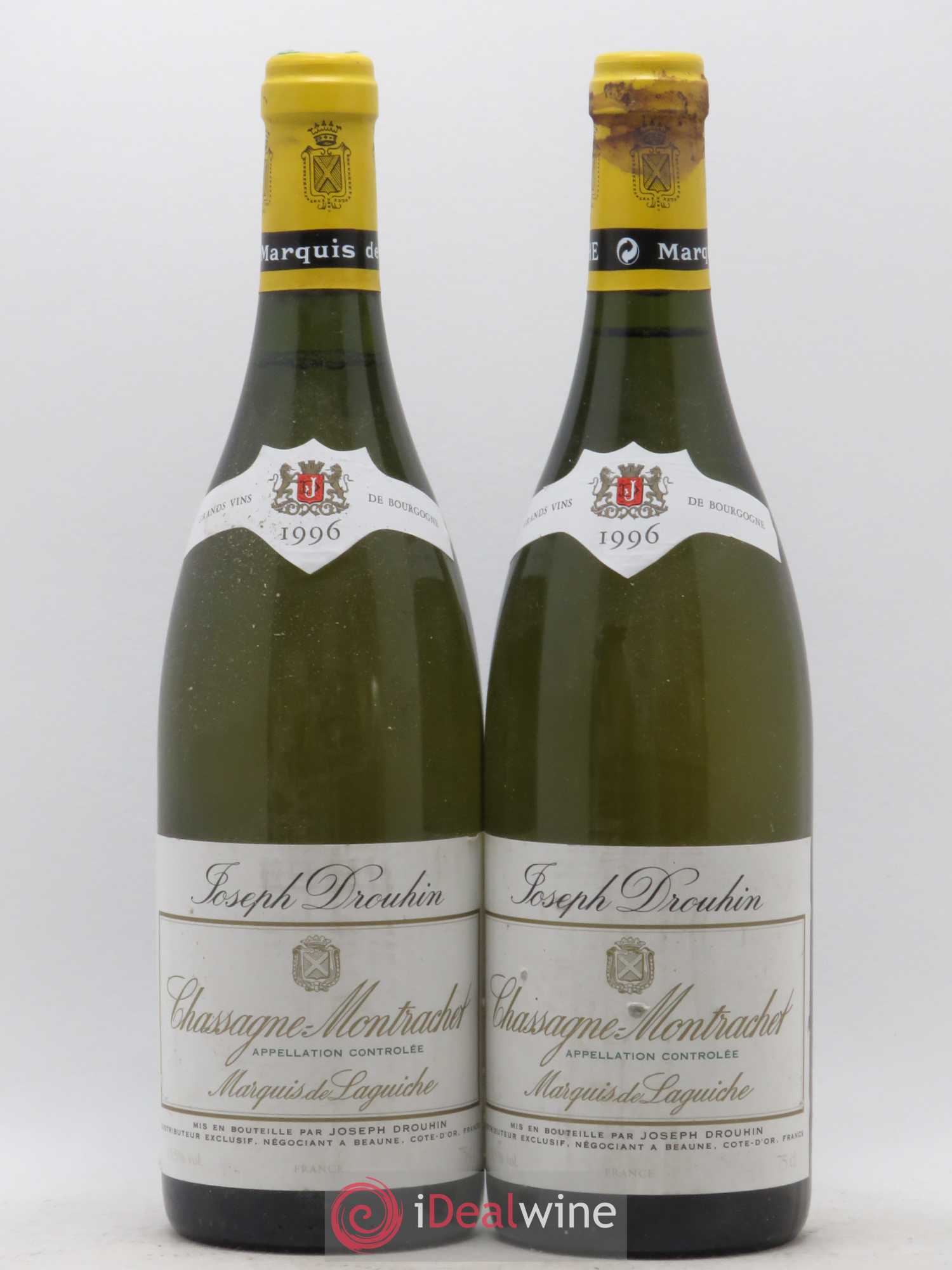 Chassagne-Montrachet Joseph Drouhin 1996 - Lot de 2 bouteilles - 0