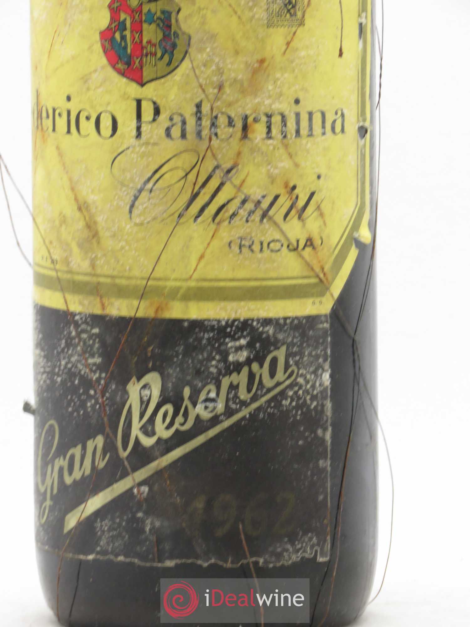 Rioja DOCA Gran Reserva Federico Paternina 1962 - Lot de 2 bouteilles - 1