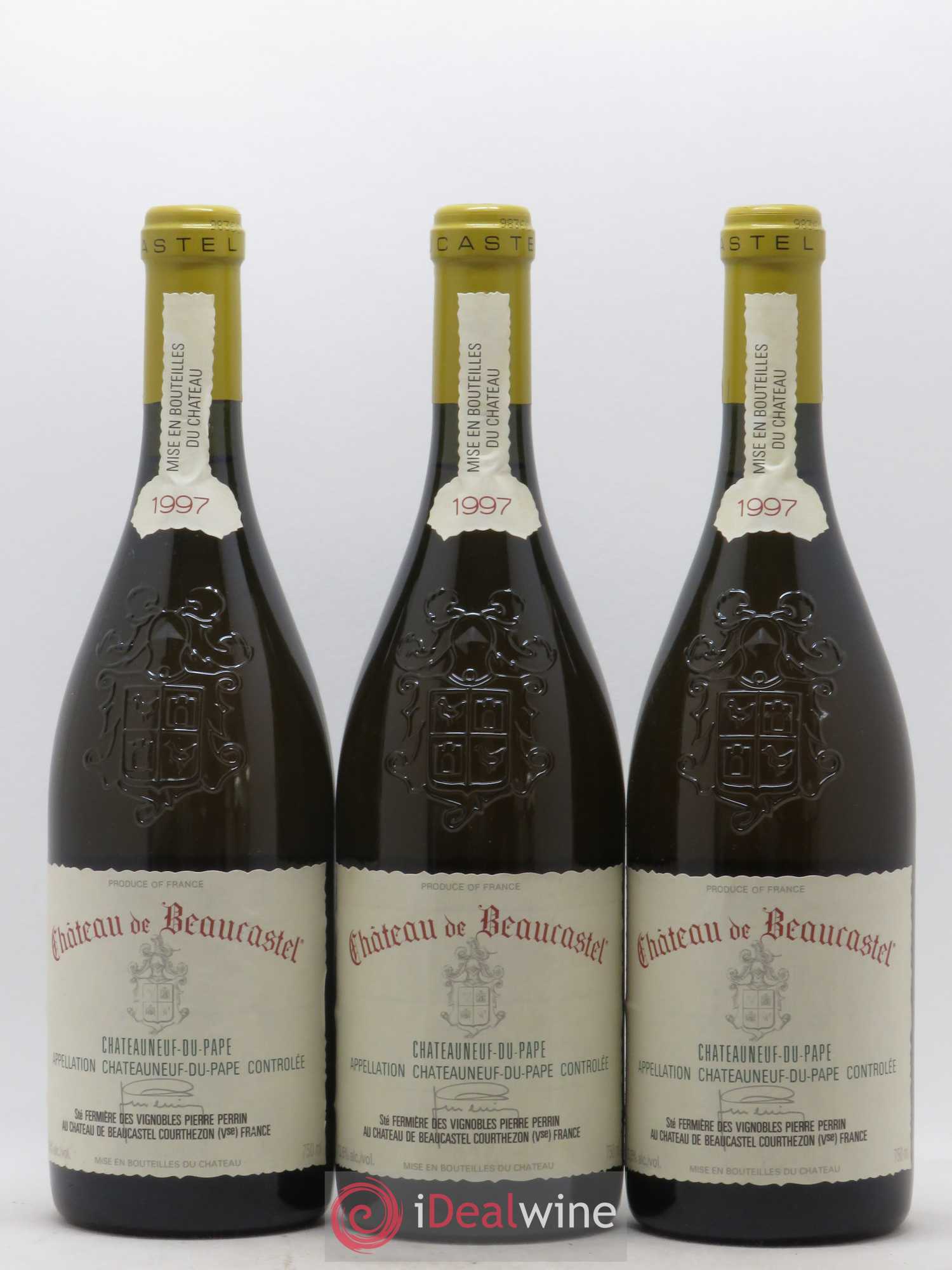 Châteauneuf-du-Pape Château de Beaucastel Famille Perrin 1997 - Lot de 12 bouteilles - 2