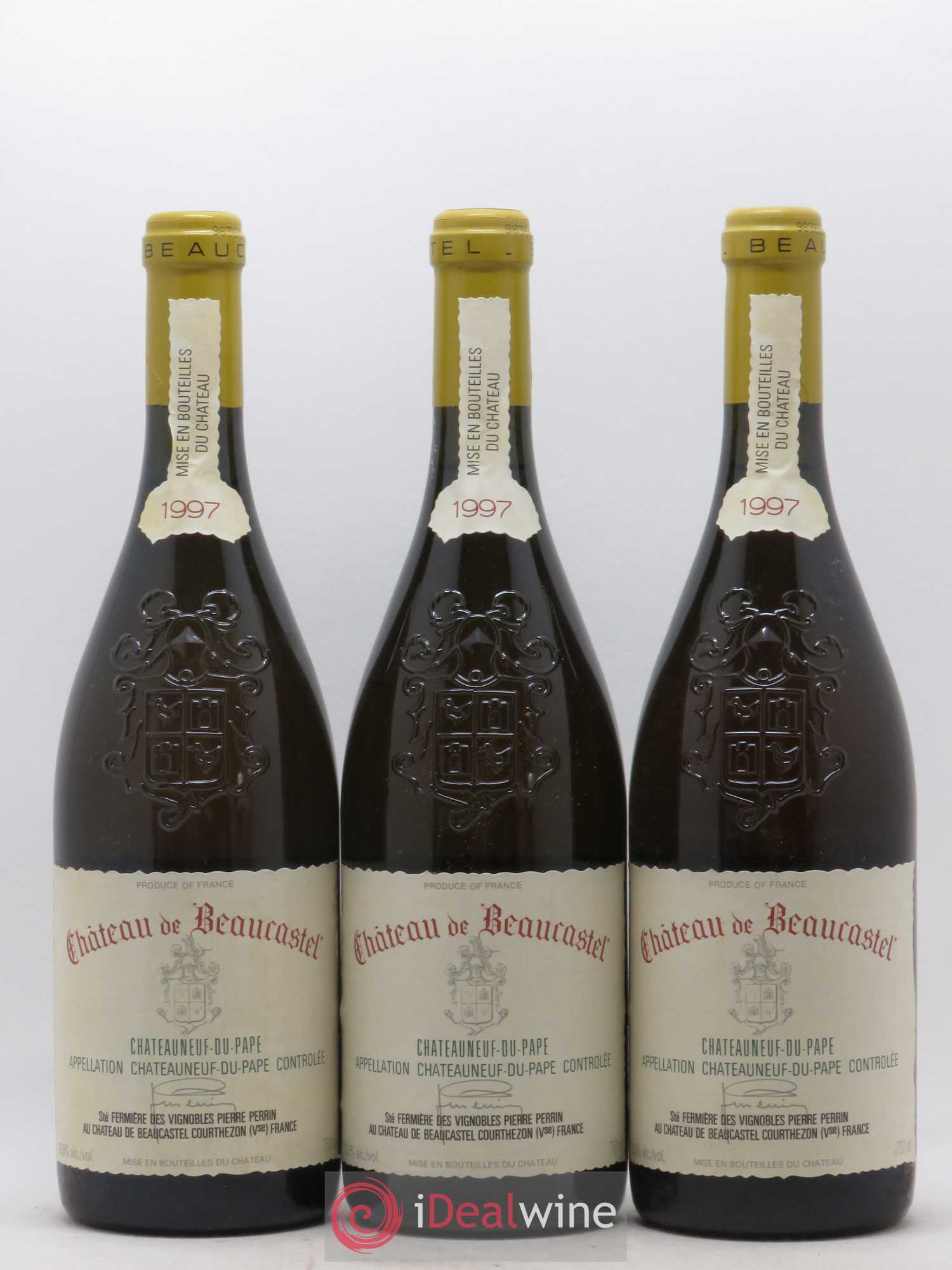 Châteauneuf-du-Pape Château de Beaucastel Famille Perrin 1997 - Lot de 12 bouteilles - 3