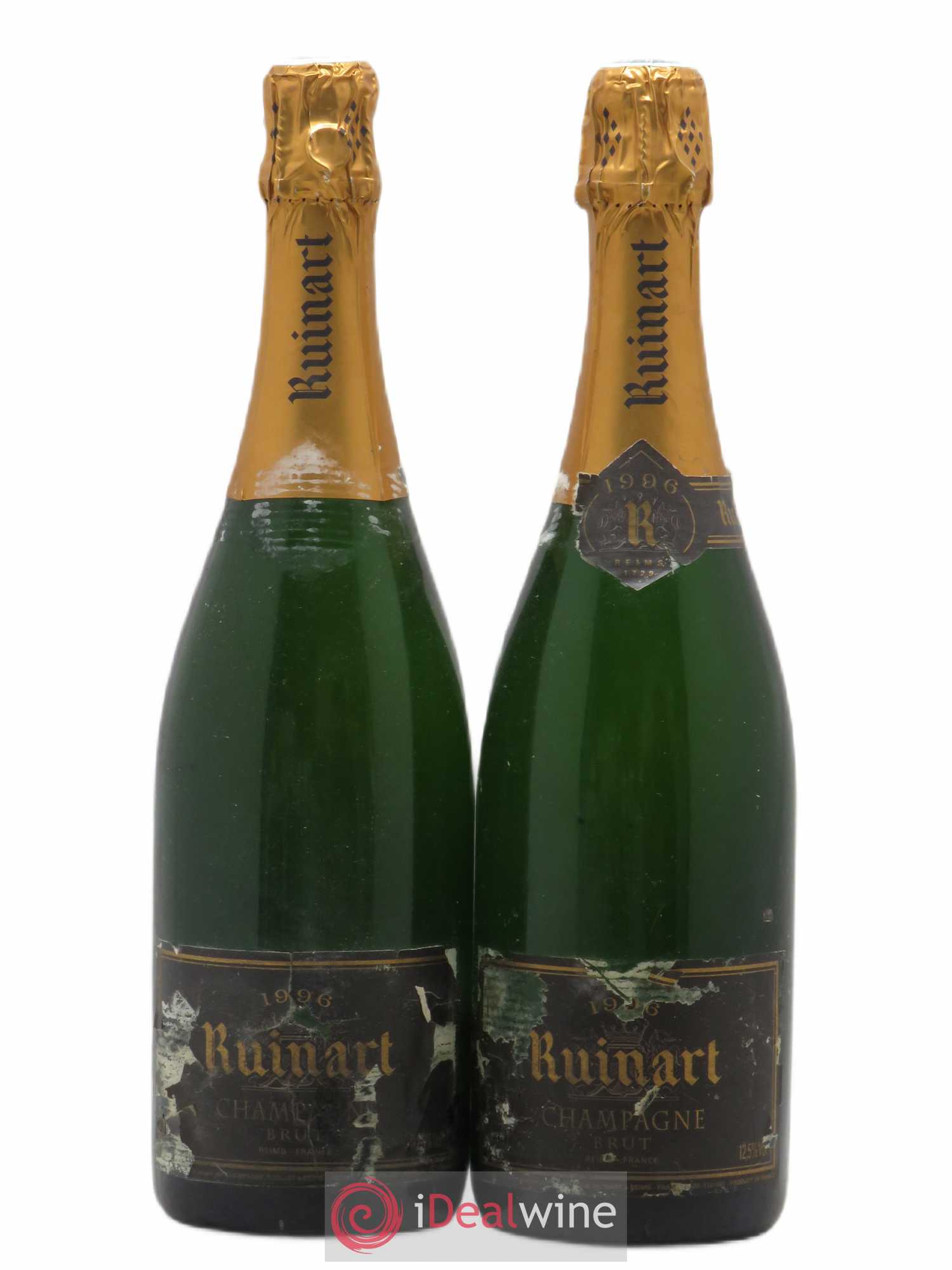 R de Ruinart Brut Ruinart 1996 - Lot de 2 bouteilles - 0