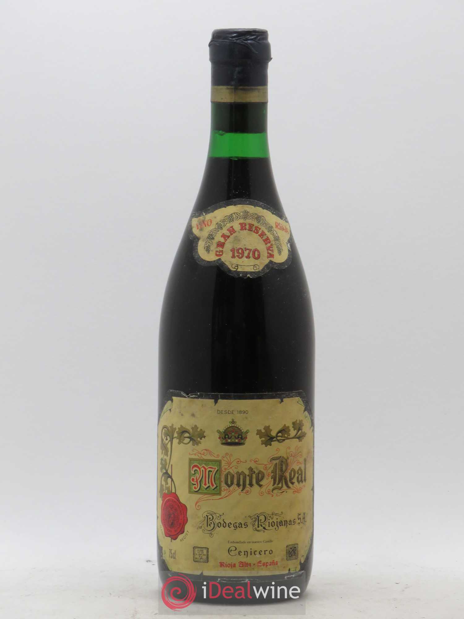 Rioja DOCA Gran Reserva Monte Real 1970 - Lot of 1 bottle - 0