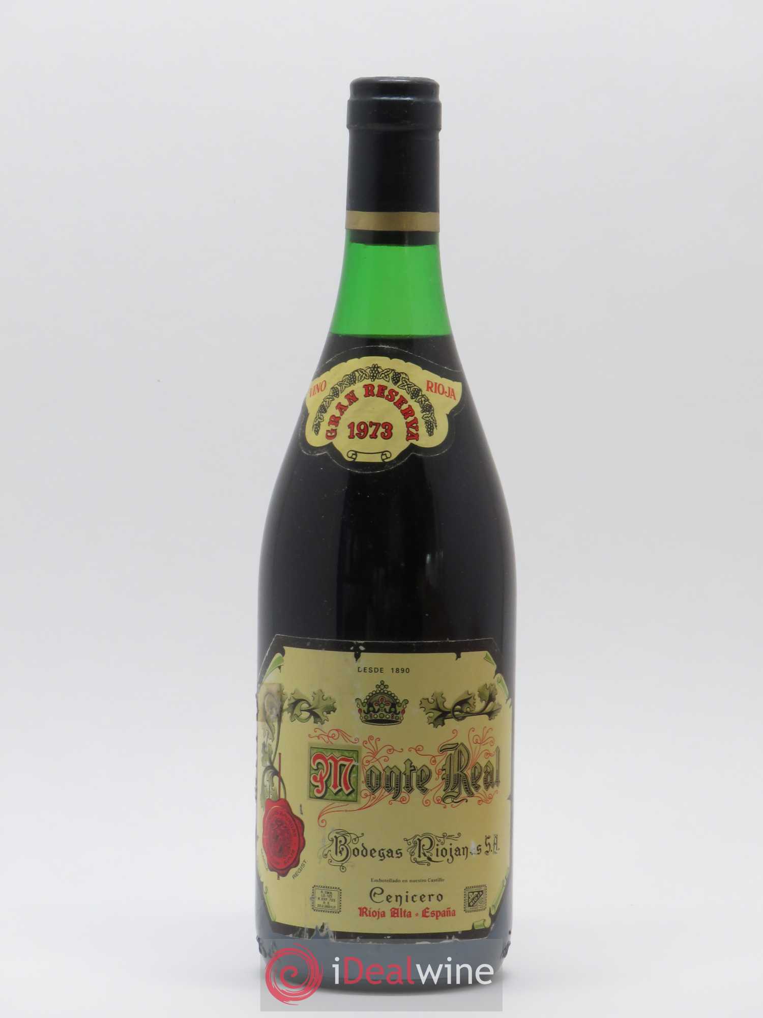 Rioja DOCA Gran Reserva Monte Real 1973 - Lotto di 1 bottiglia - 0