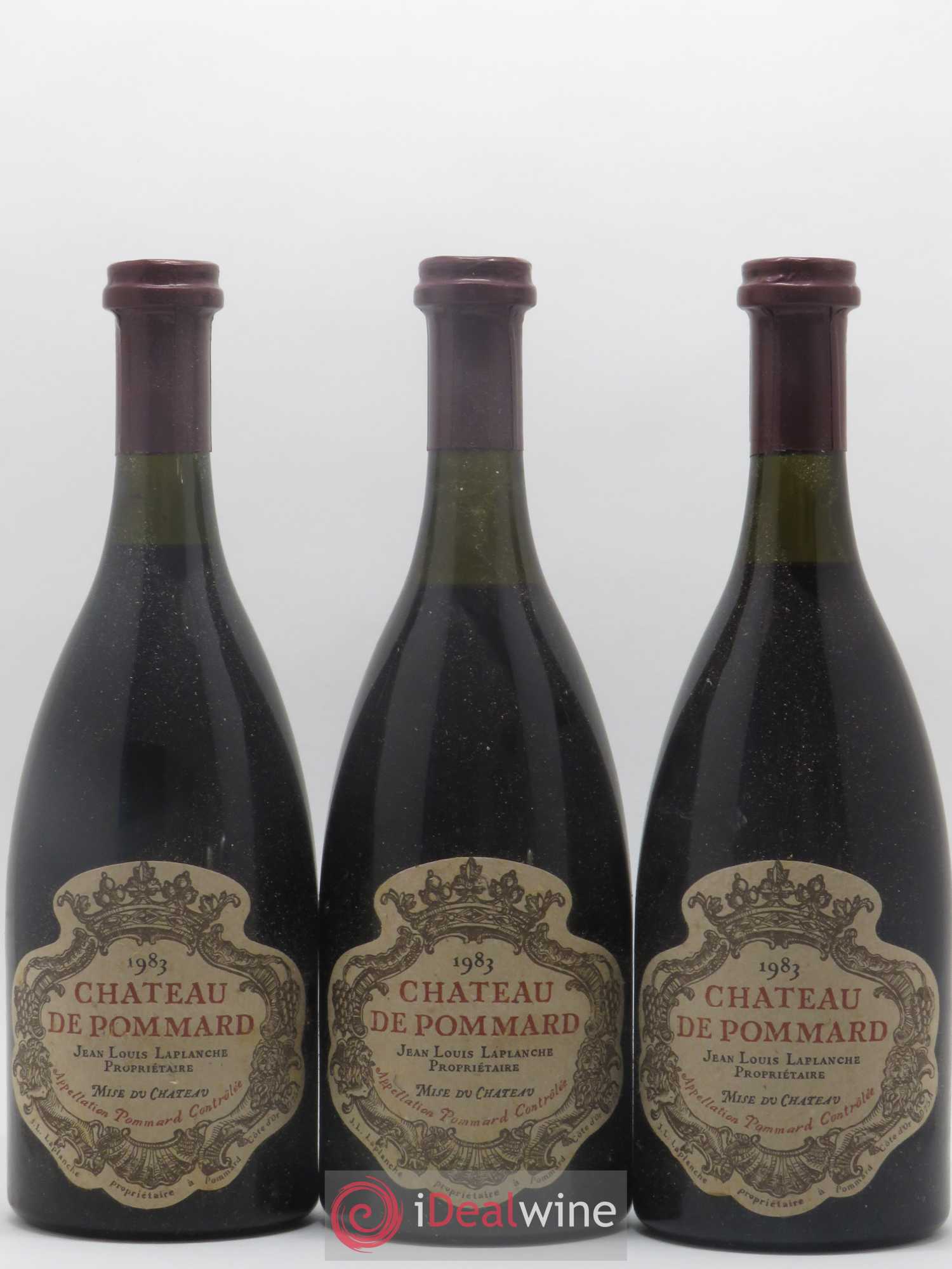 Acheter vin Pommard Château de Pommard 1983 (lot: B2195655-3654)