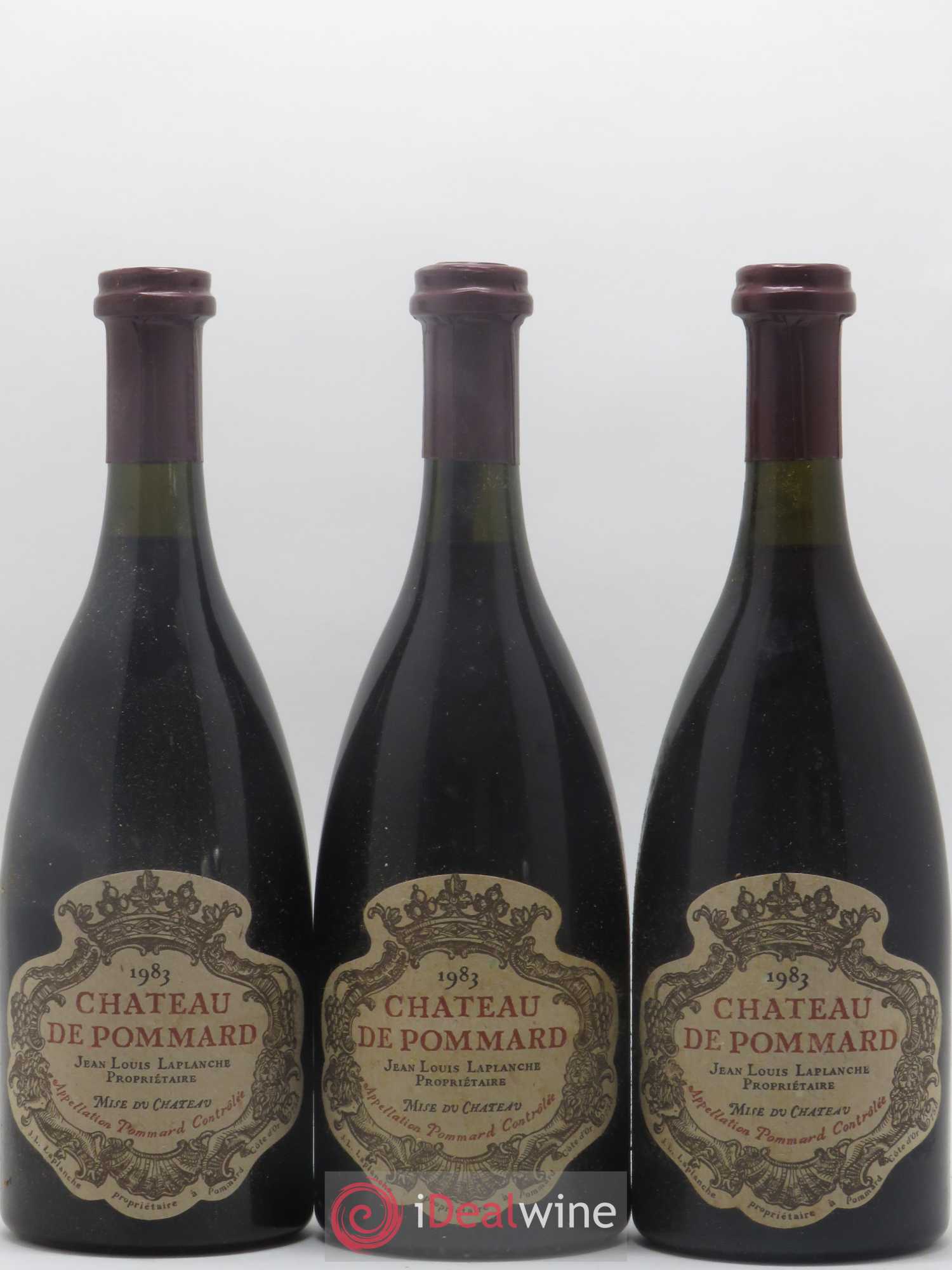 Pommard Château de Pommard 1983 - Lot de 12 bouteilles - 3