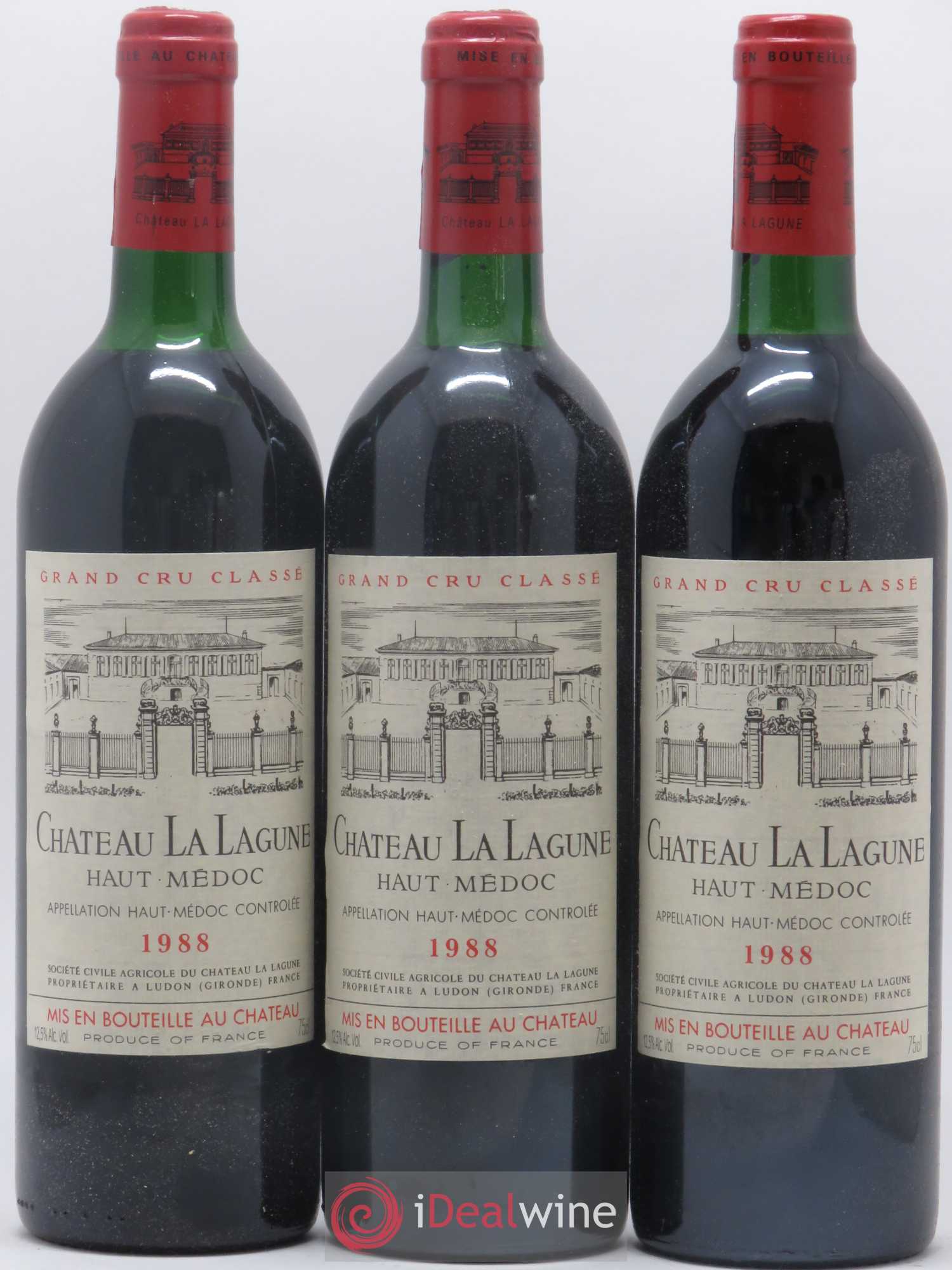 Château la Lagune 3ème Grand Cru Classé 1988 - Lot de 12 bouteilles - 2