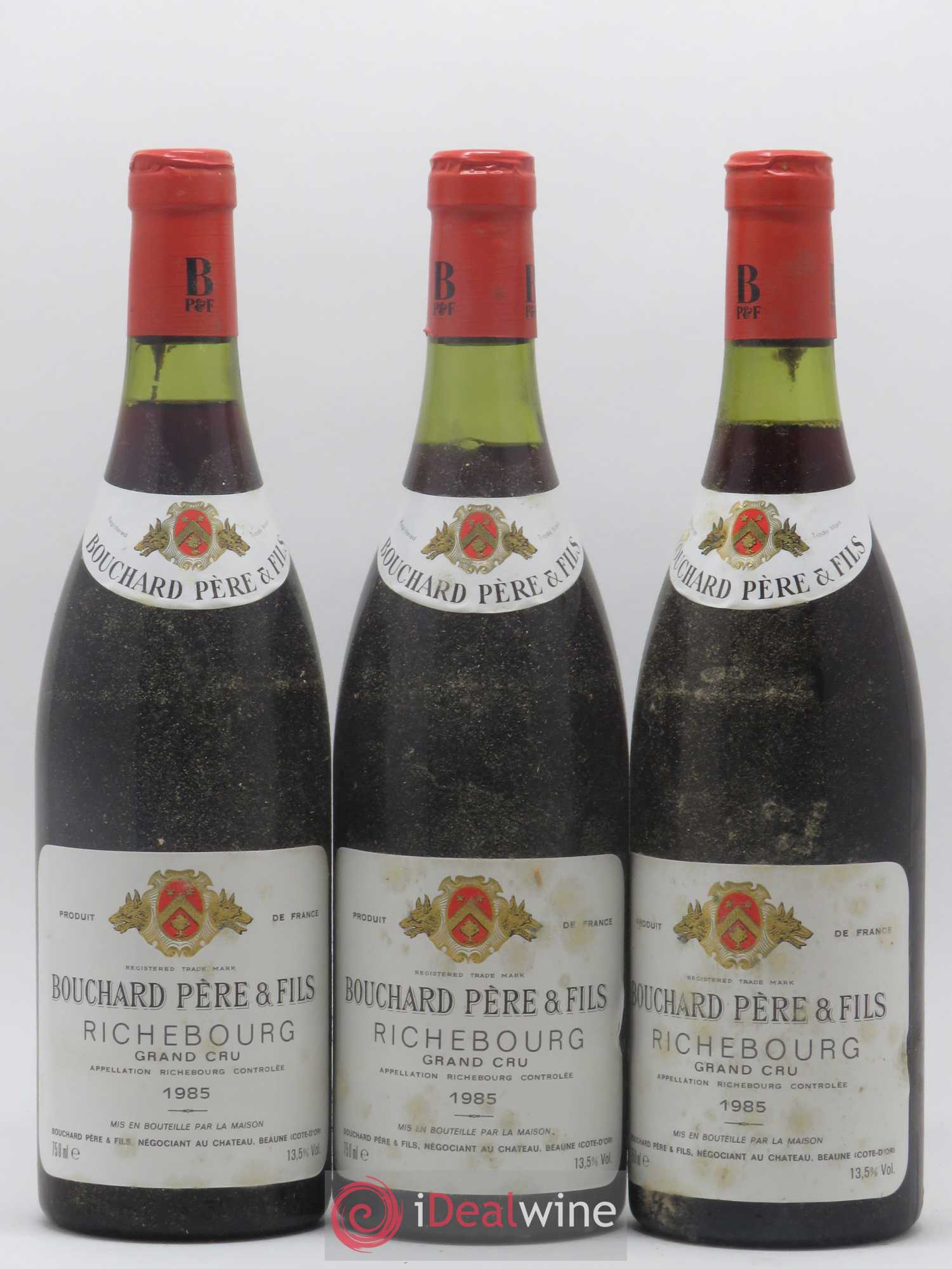 Richebourg Grand Cru Bouchard Père et Fils 1985 - Lot de 12 bouteilles - 1