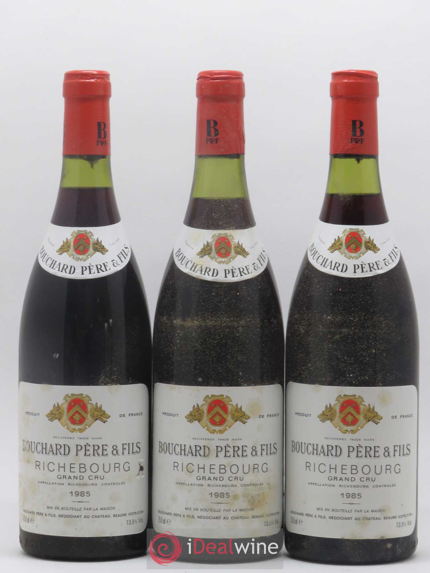 Richebourg Grand Cru Bouchard Père et Fils 1985 - Lot de 12 bouteilles - 2