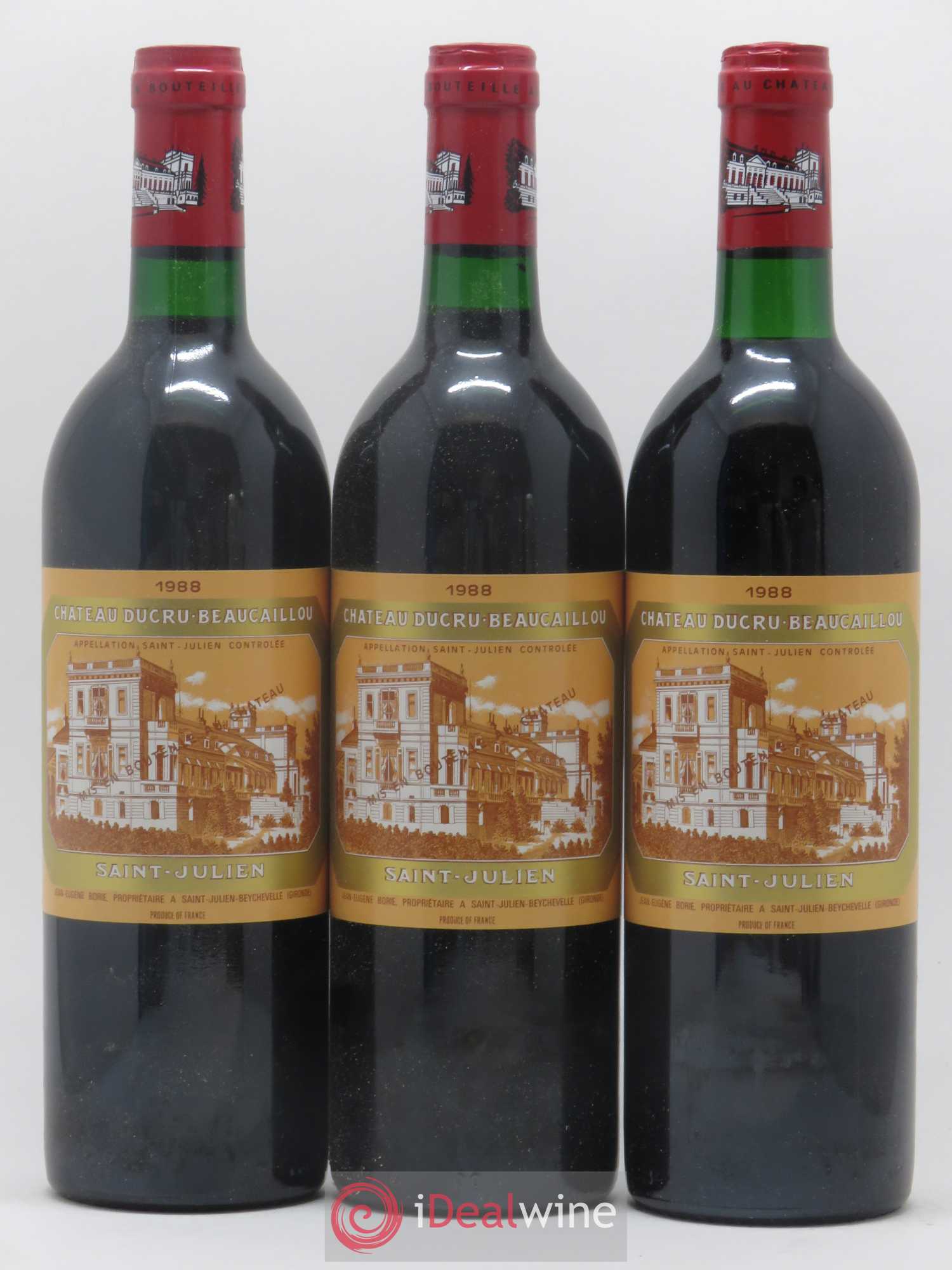Château Ducru Beaucaillou 2ème Grand Cru Classé 1988 - Lot de 12 bouteilles - 1