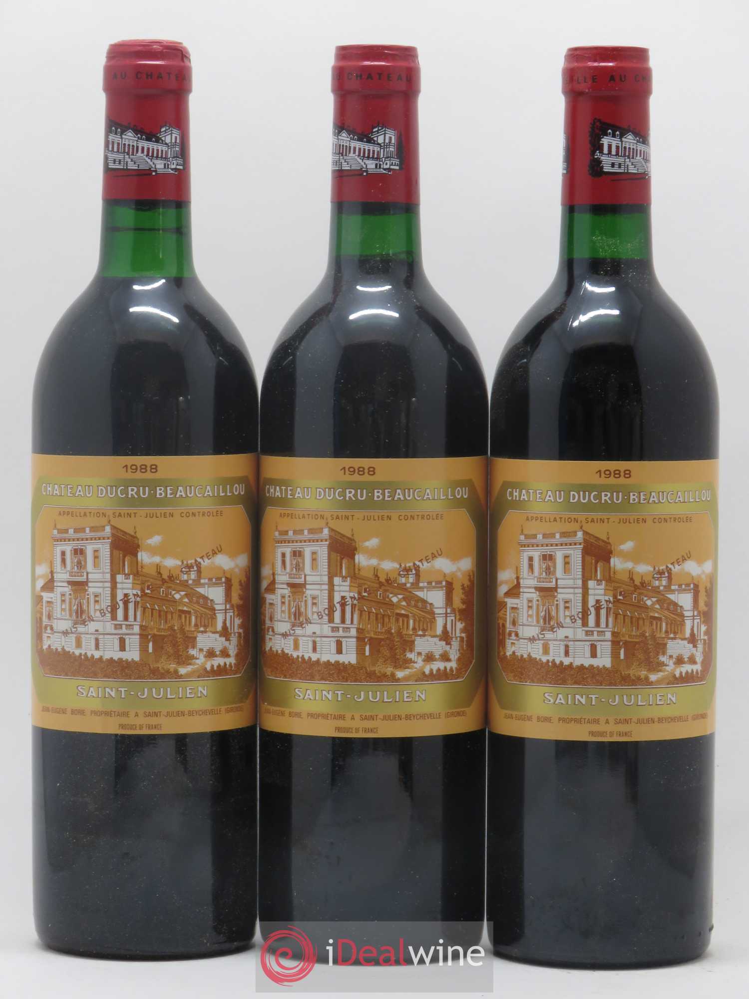 Château Ducru Beaucaillou 2ème Grand Cru Classé 1988 - Lot de 12 bouteilles - 2