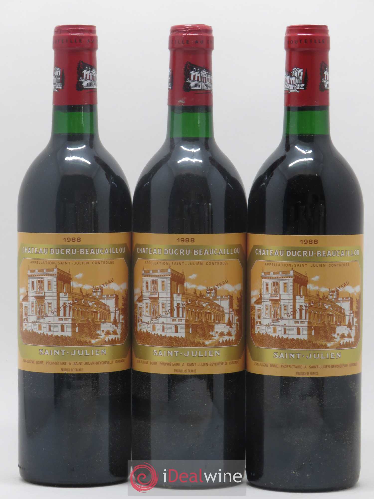 Château Ducru Beaucaillou 2ème Grand Cru Classé 1988 - Lot de 12 bouteilles - 3