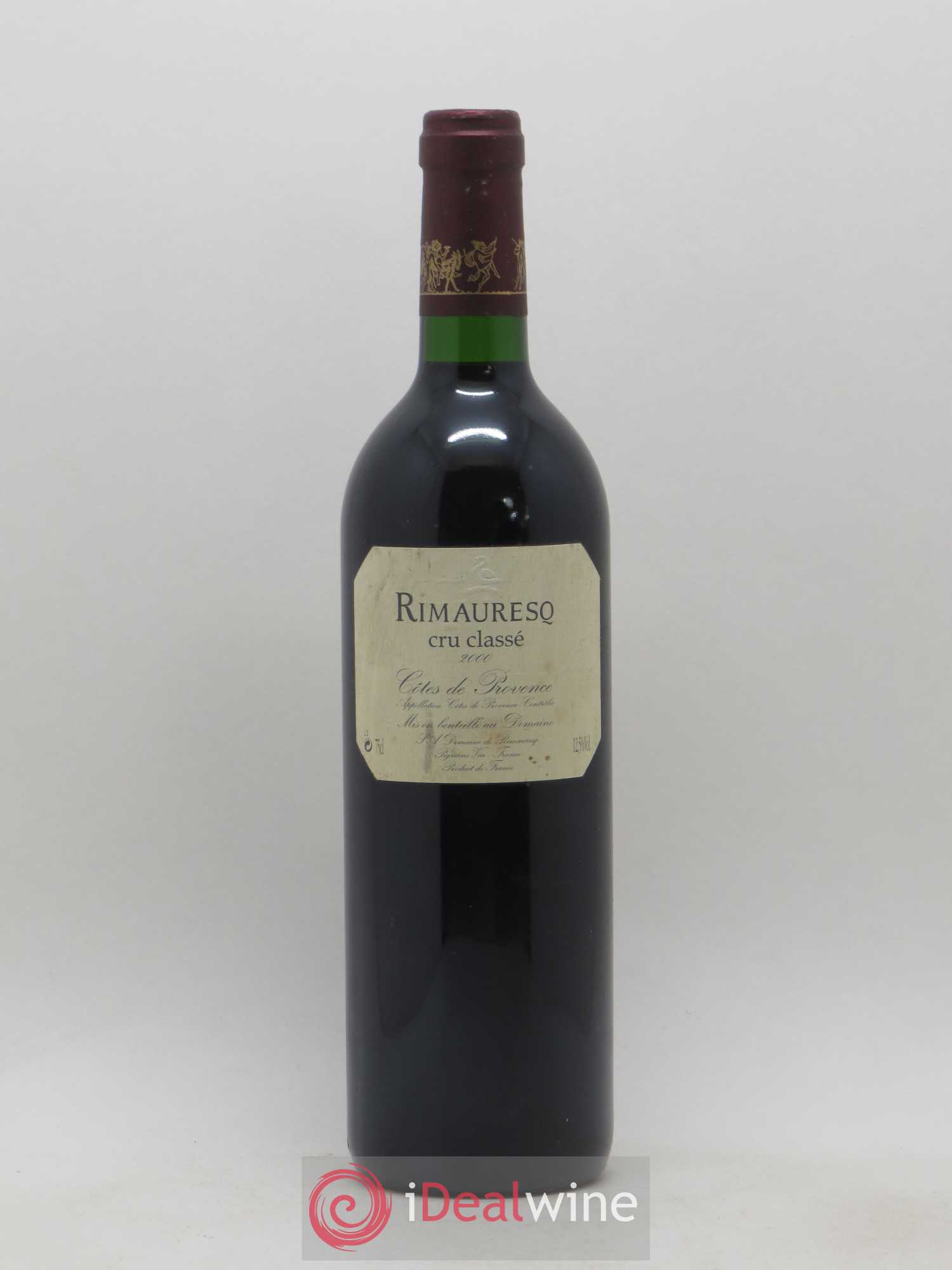Côtes de Provence Rimauresq Cru Classé Classique de Rimauresq 2000 - Posten von 1 Flasche - 0