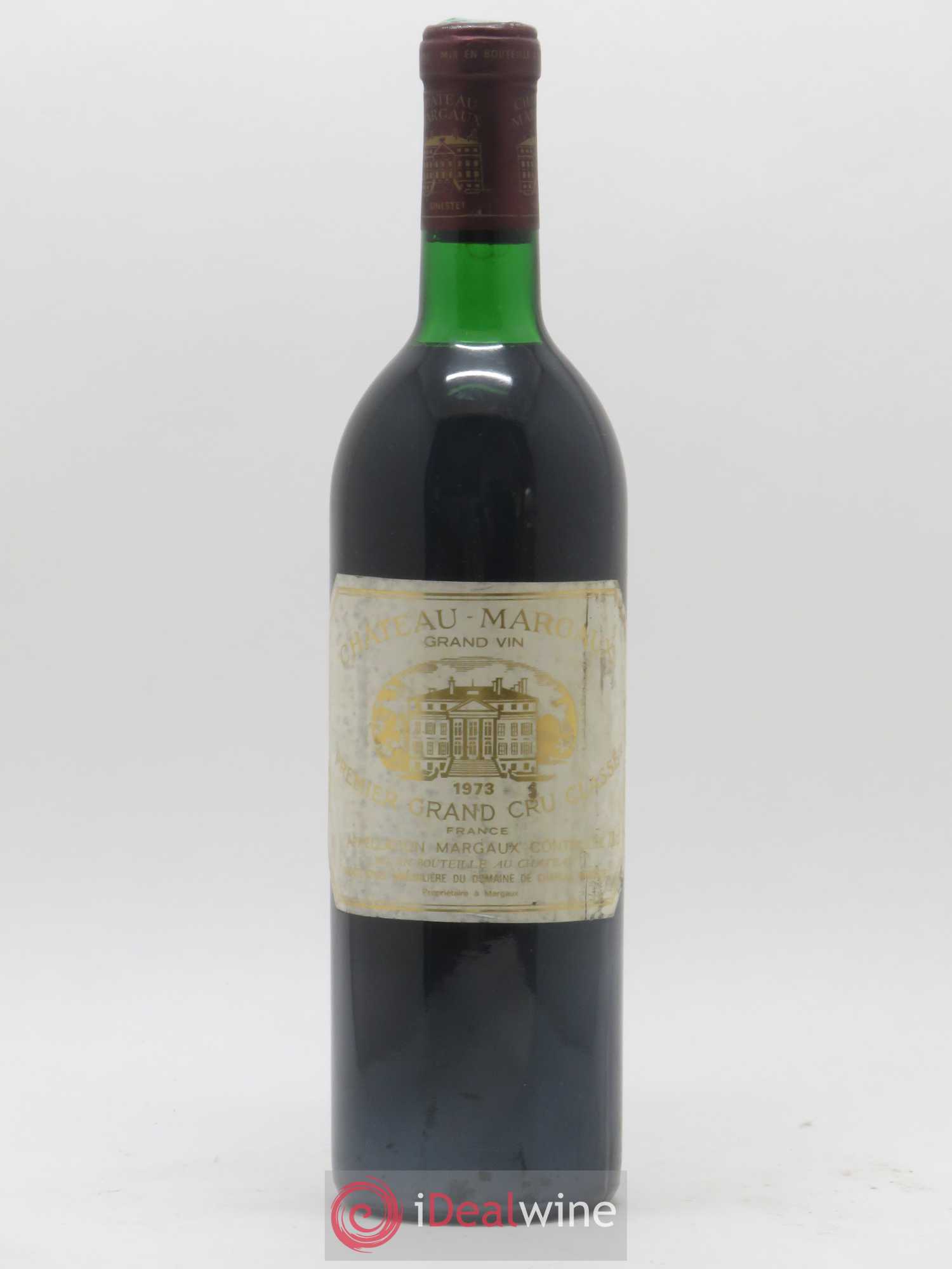 Château Margaux 1er Grand Cru Classé 1973 - Lot de 1 bouteille - 0