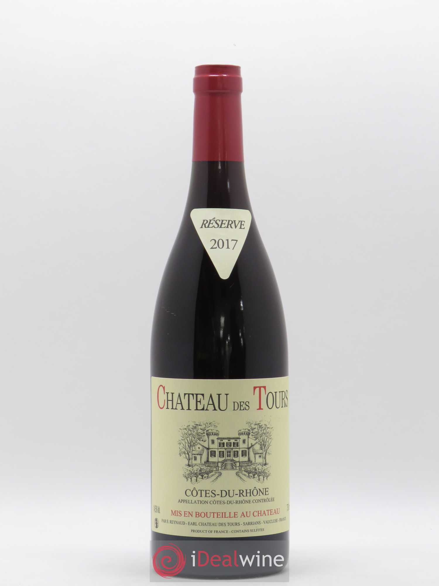Côtes-du-Rhône Château des Tours Emmanuel Reynaud 2017 - Lot de 1 bouteille - 0