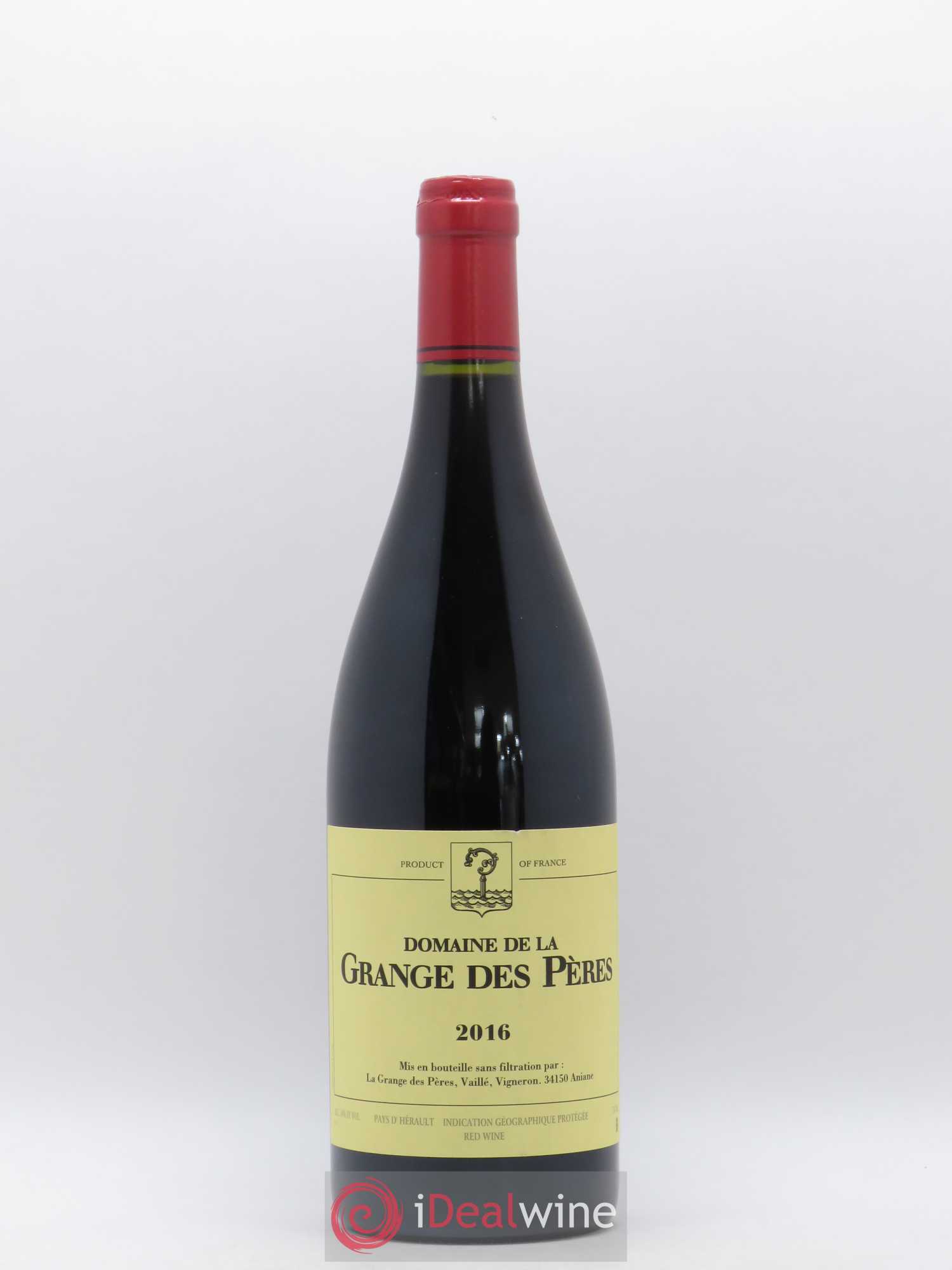 Pays d'Hérault Grange des Pères Laurent Vaillé 2016 - Lot de 1 bouteille - 0