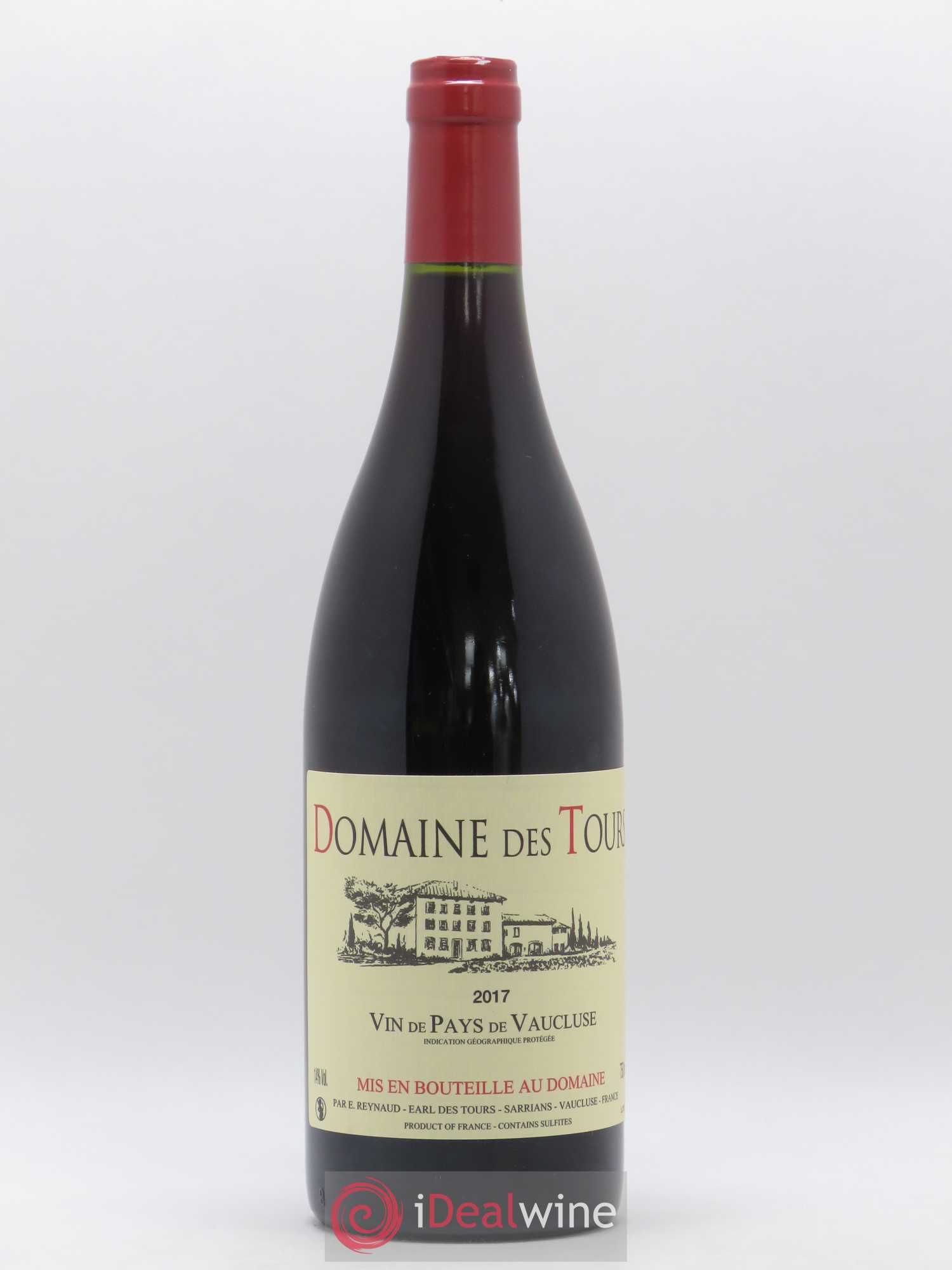 Vaucluse (Vin de Pays de Vaucluse) Domaine des Tours Emmanuel Reynaud 2017 - Posten von 1 Flasche - 0