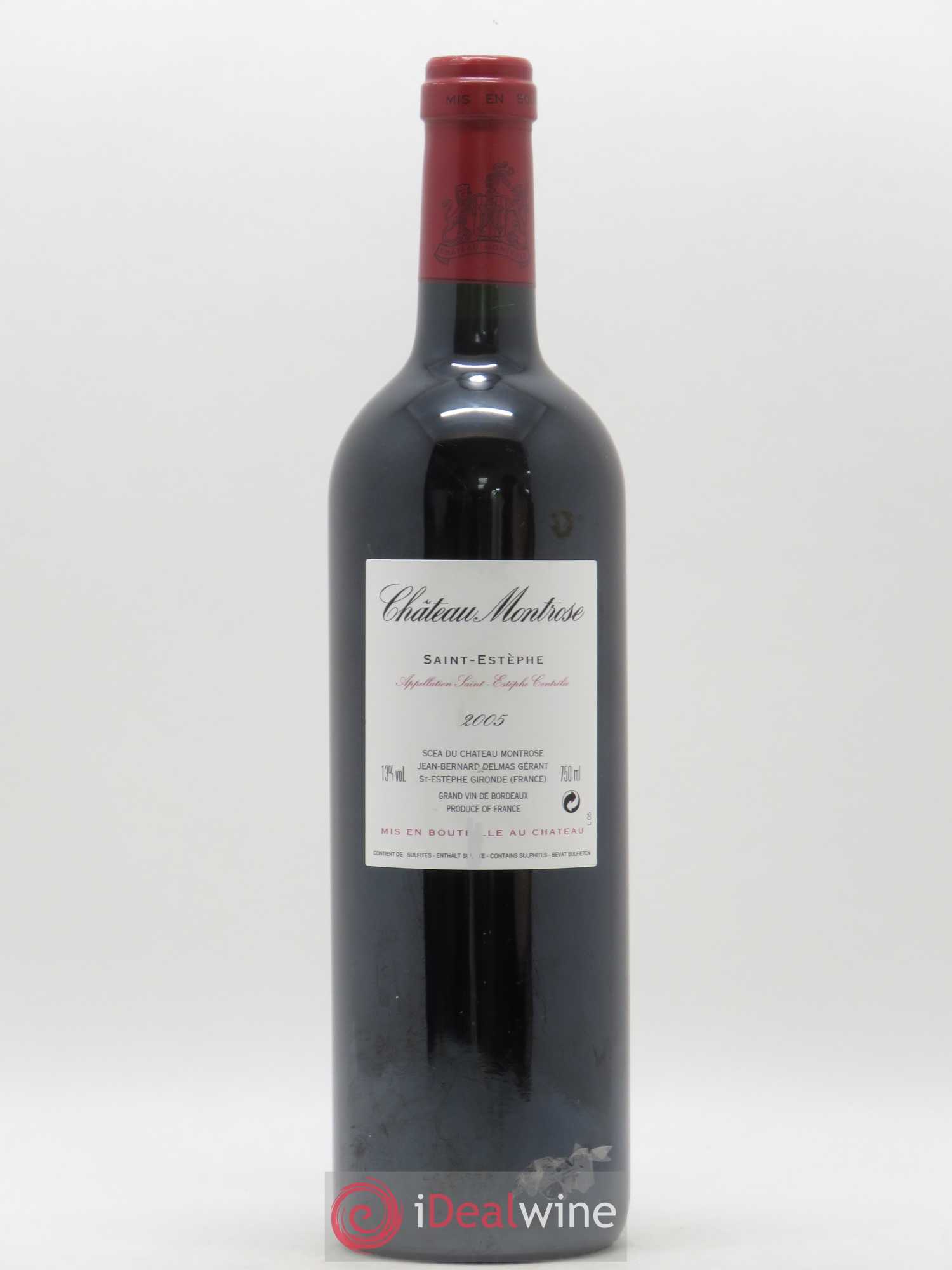 Château Montrose 2ème Grand Cru Classé 2005 - Lot de 1 bouteille - 1