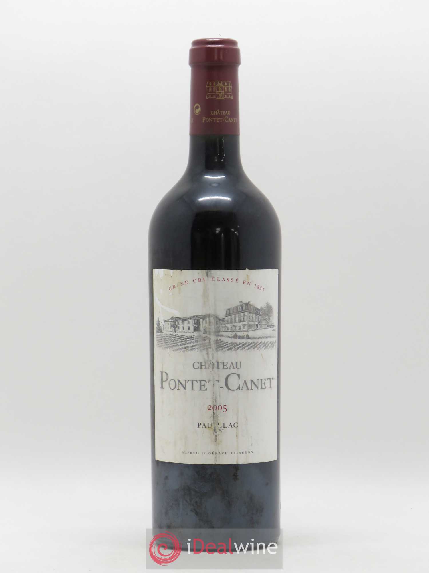Château Pontet Canet 5ème Grand Cru Classé 2005 - Lot de 1 bouteille - 0