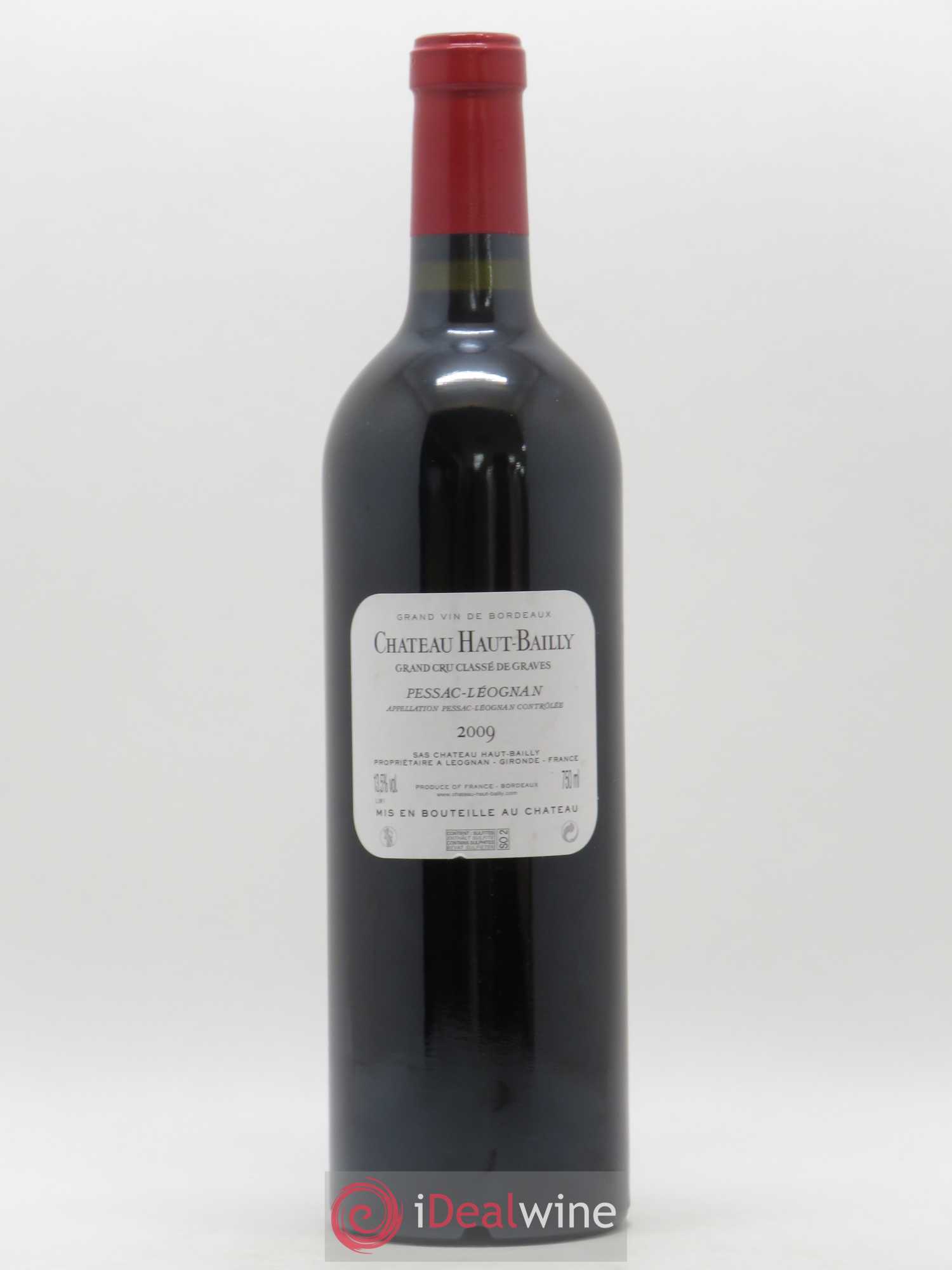 Château Haut-Bailly Cru Classé de Graves 2009 - Lot de 1 bouteille - 1