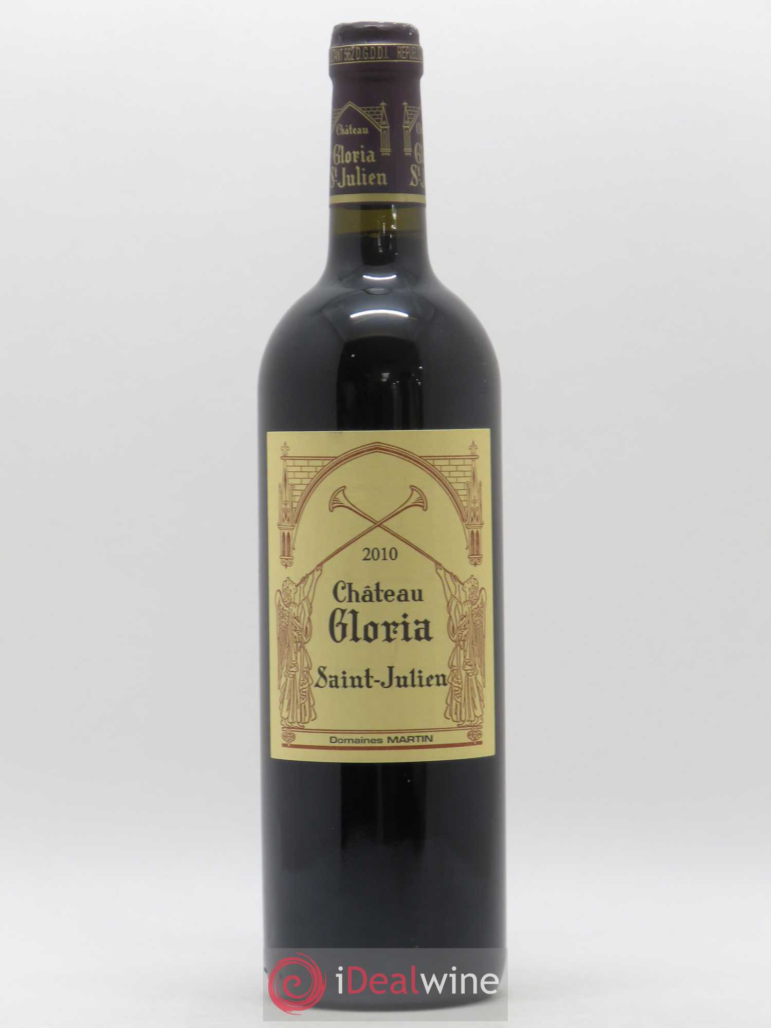Château Gloria 2010 - Lot de 1 bouteille - 0