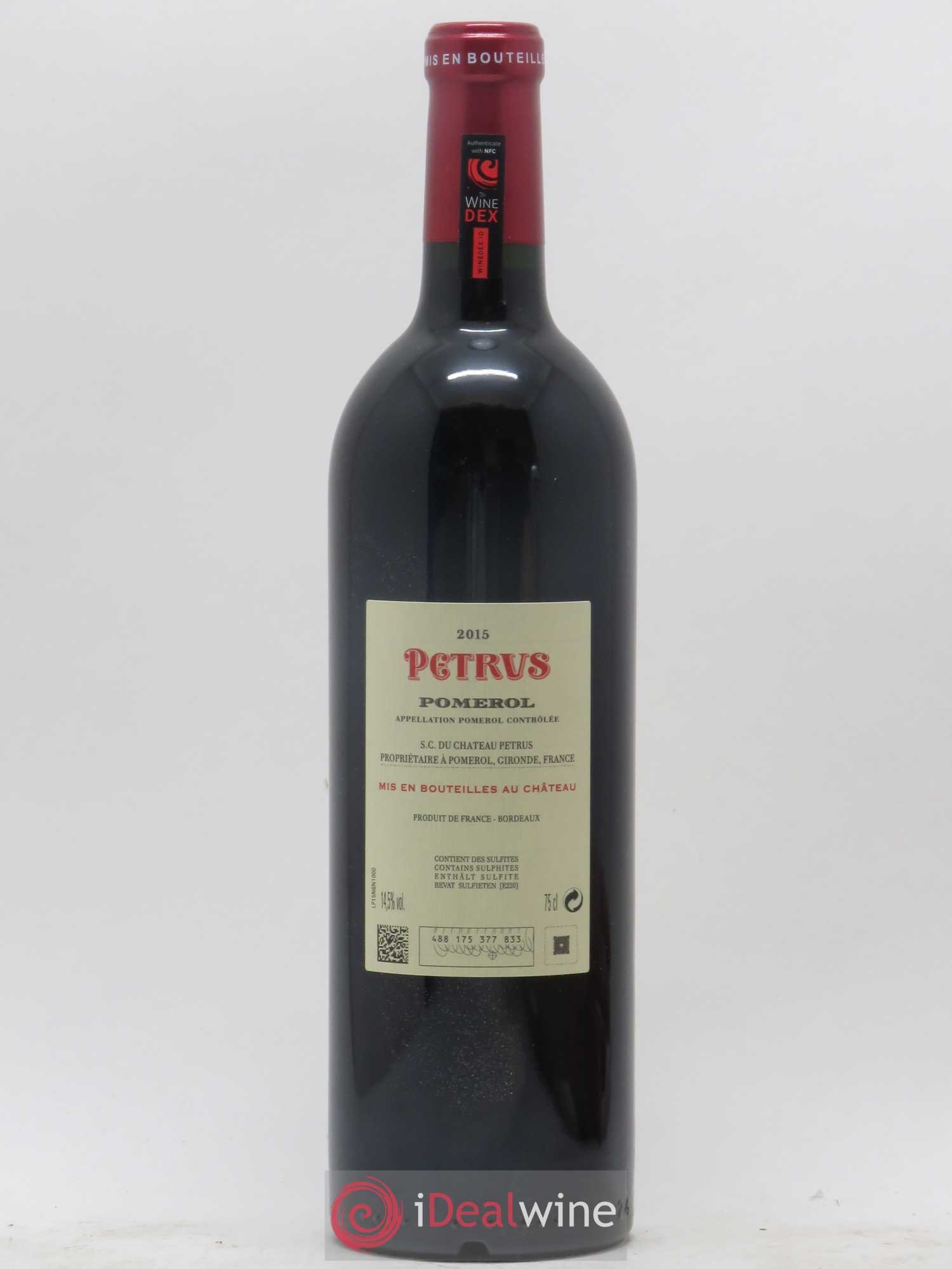 Petrus 2015 - Lot de 1 bouteille - 1