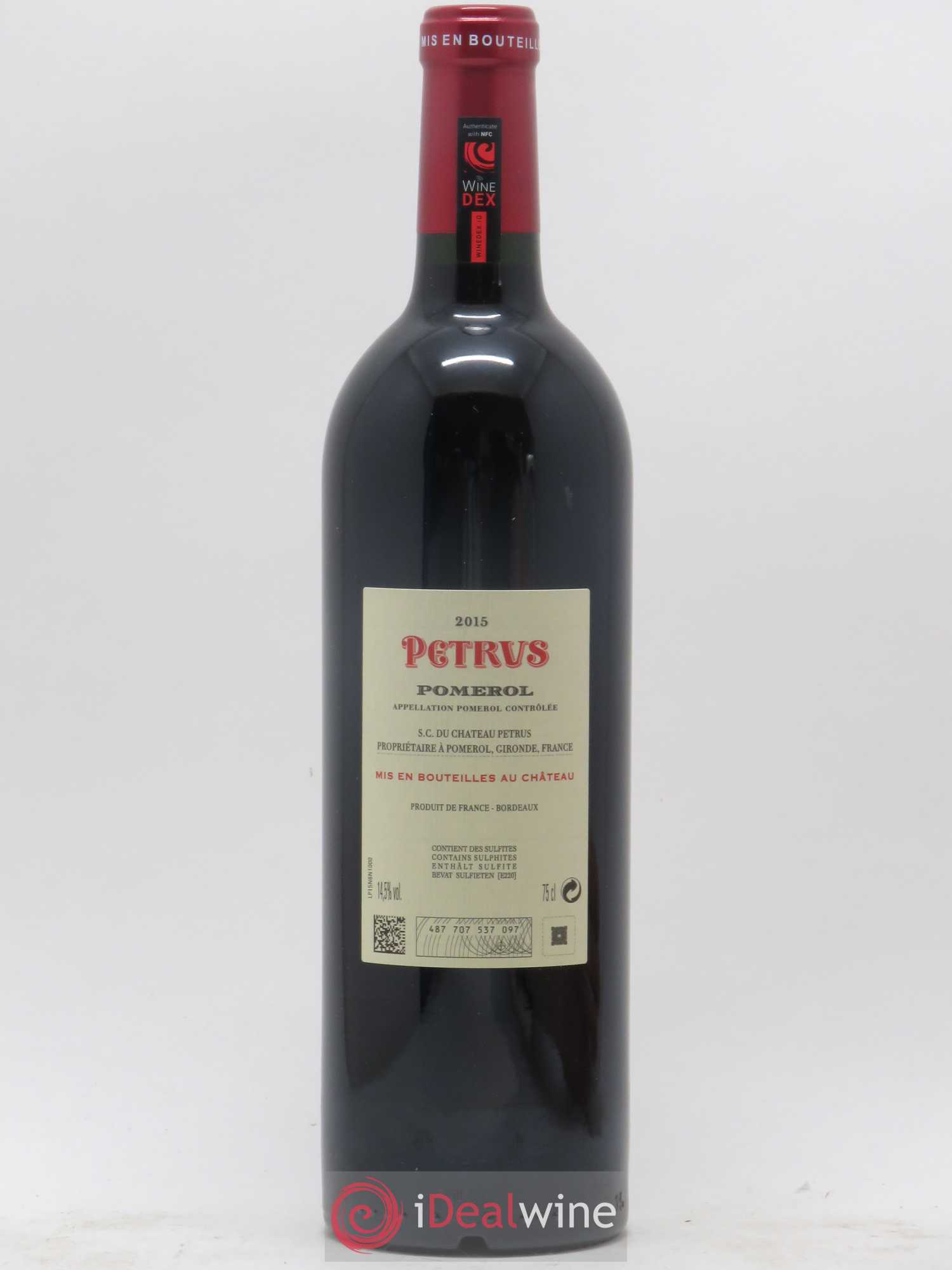 Petrus 2015 - Lot de 1 bouteille - 1