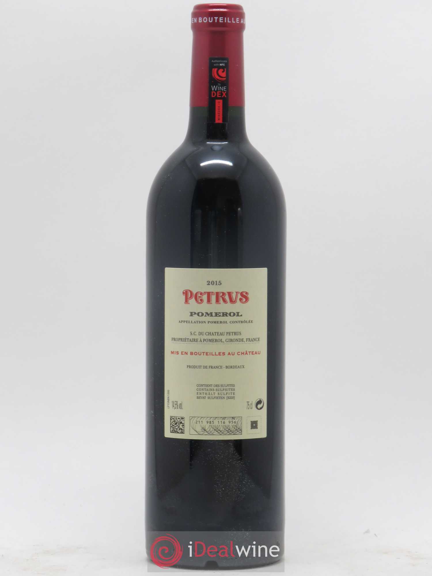 Petrus 2015 - Lot de 1 bouteille - 1