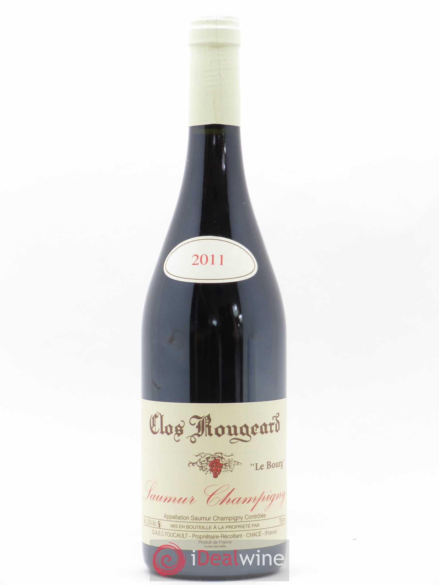Saumur-Champigny Le Bourg Clos Rougeard 2011 - Lot de 1 bouteille - 0
