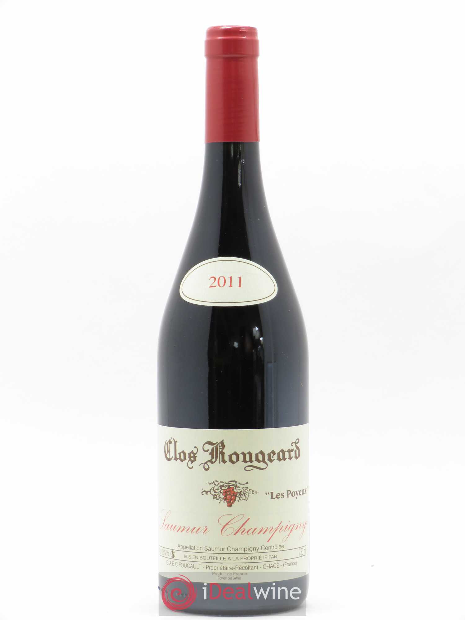 Saumur-Champigny Les Poyeux Clos Rougeard 2011 - Lot de 1 bouteille - 0