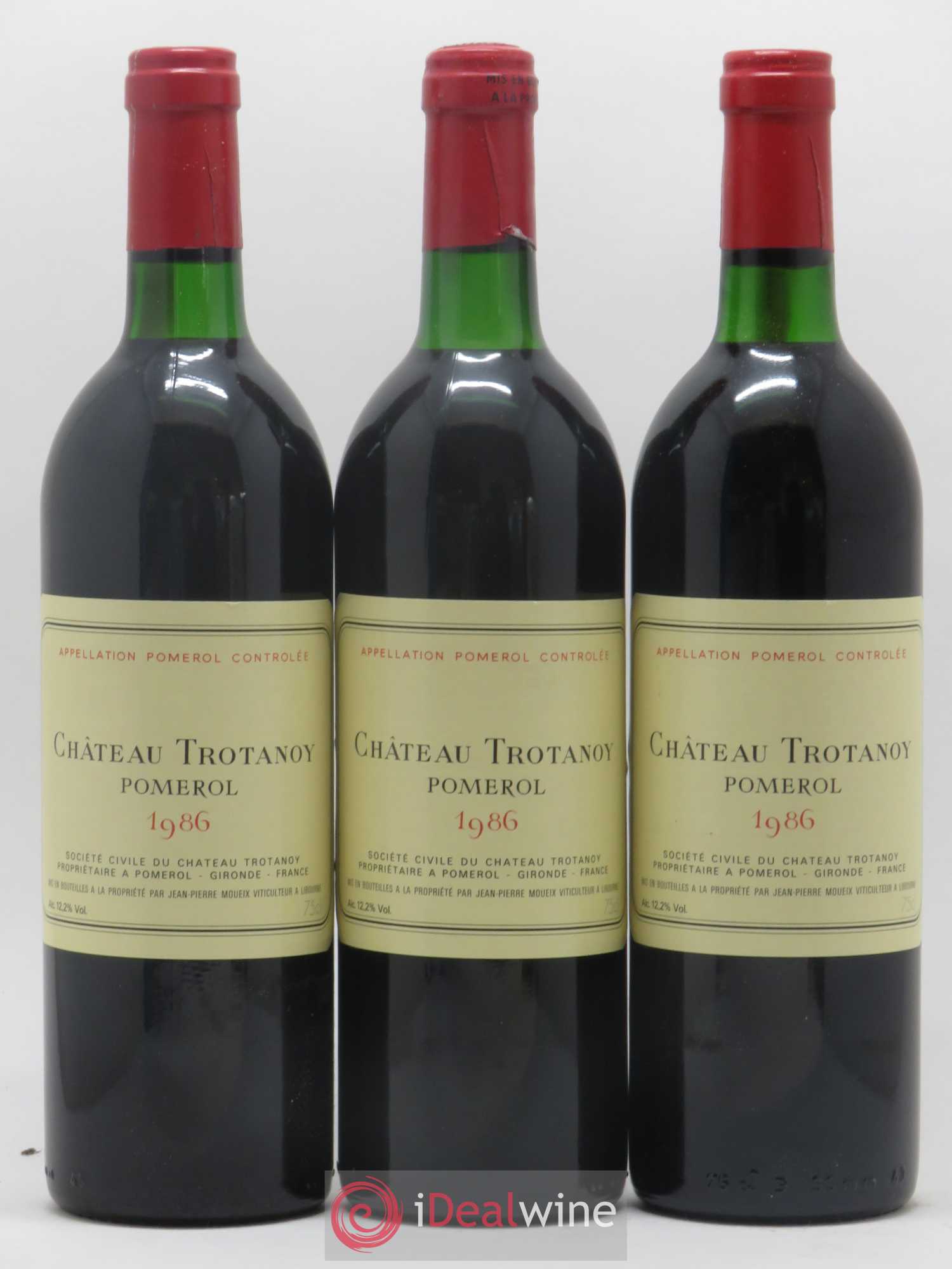 Château Trotanoy 1986 - Lot de 12 bouteilles - 2