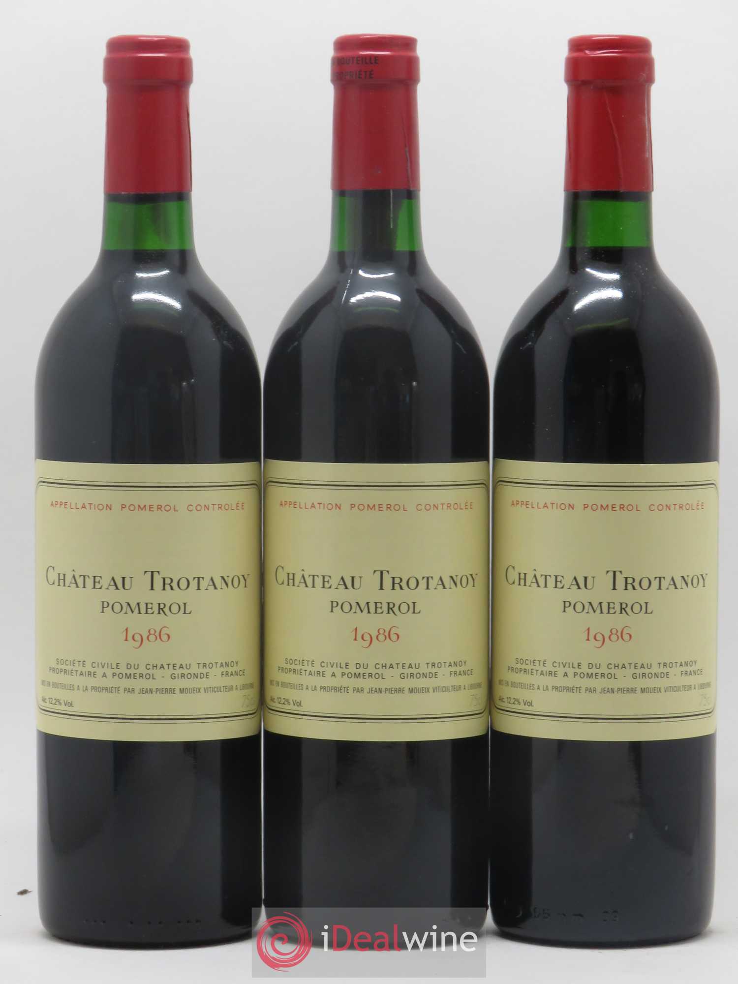 Château Trotanoy 1986 - Lot de 12 bouteilles - 4