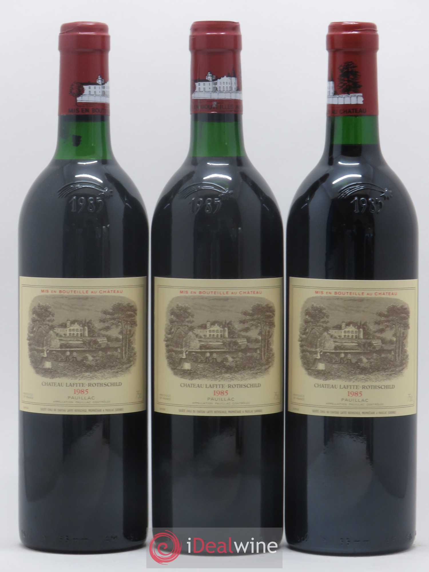 Château Lafite Rothschild 1er Grand Cru Classé 1985 - Lot de 12 bouteilles - 1