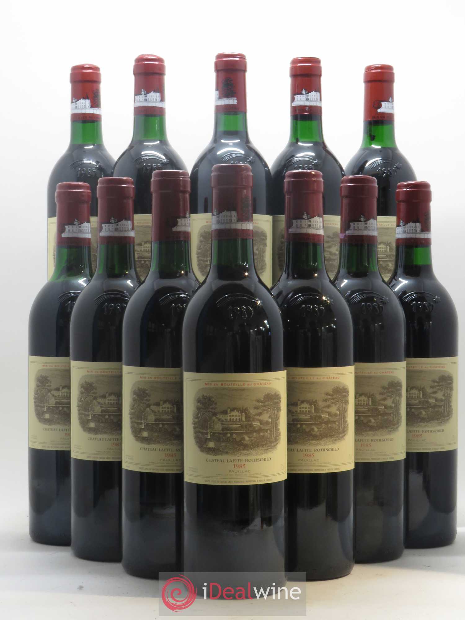 Château Lafite Rothschild 1er Grand Cru Classé 1985 - Lot de 12 bouteilles - 0