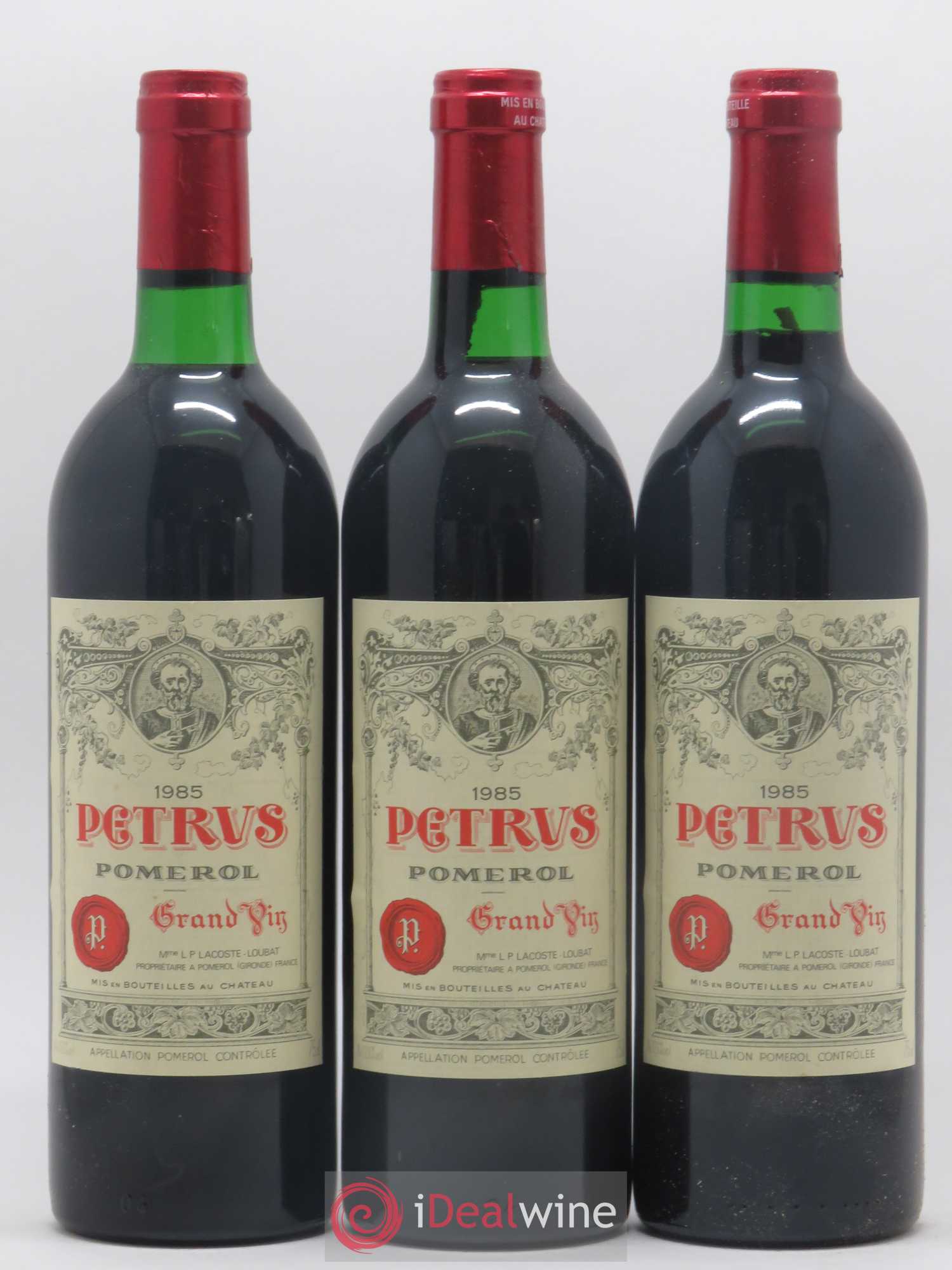 Petrus 1985 - Lot de 12 bouteilles - 1