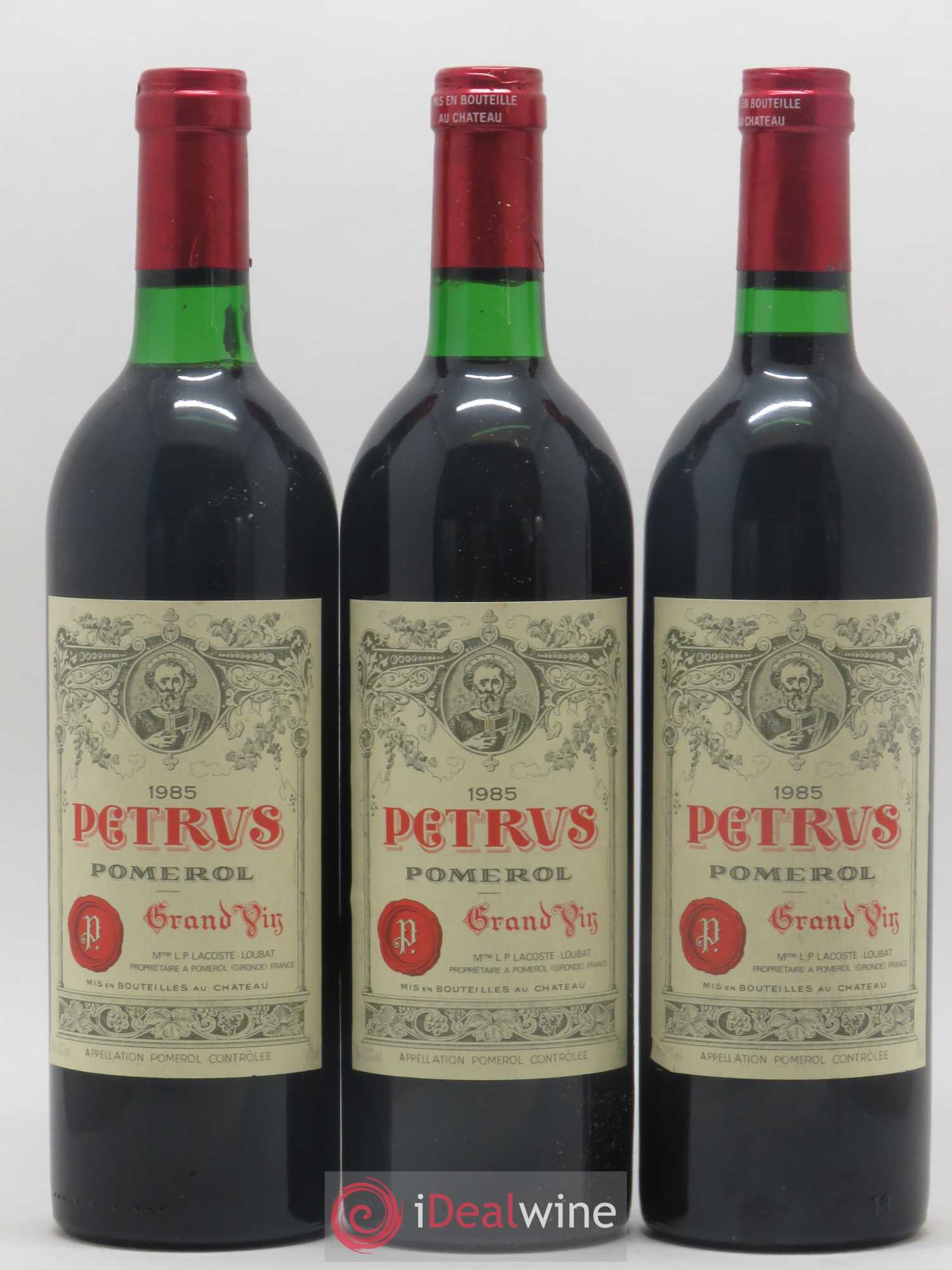 Petrus 1985 - Lot de 12 bouteilles - 4
