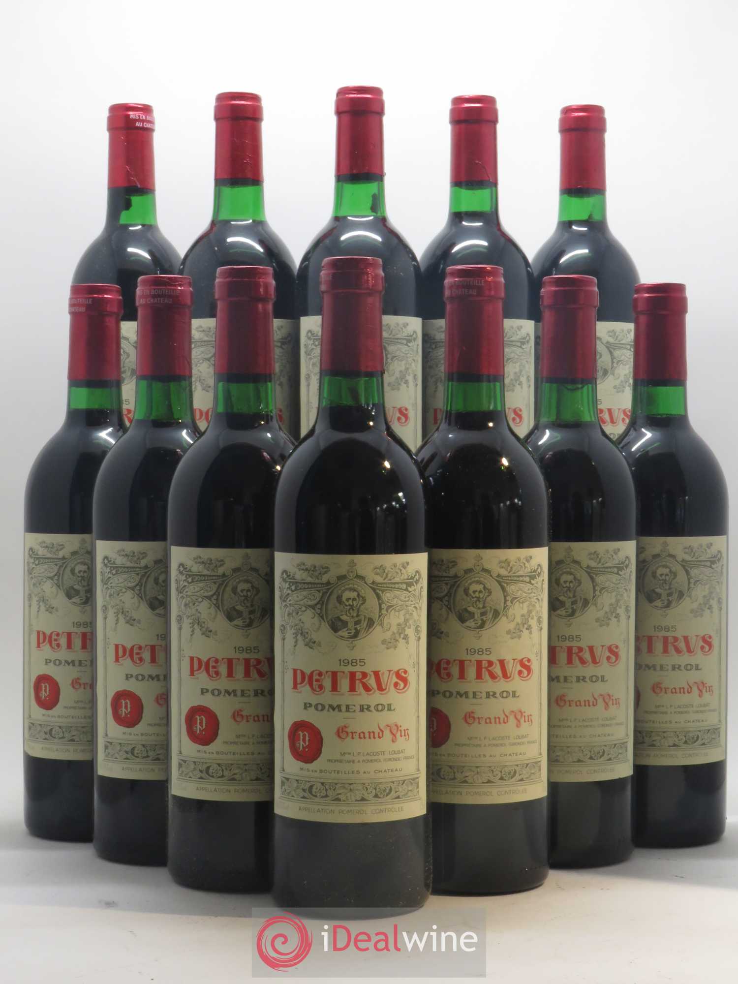 Petrus 1985 - Lot de 12 bouteilles - 0