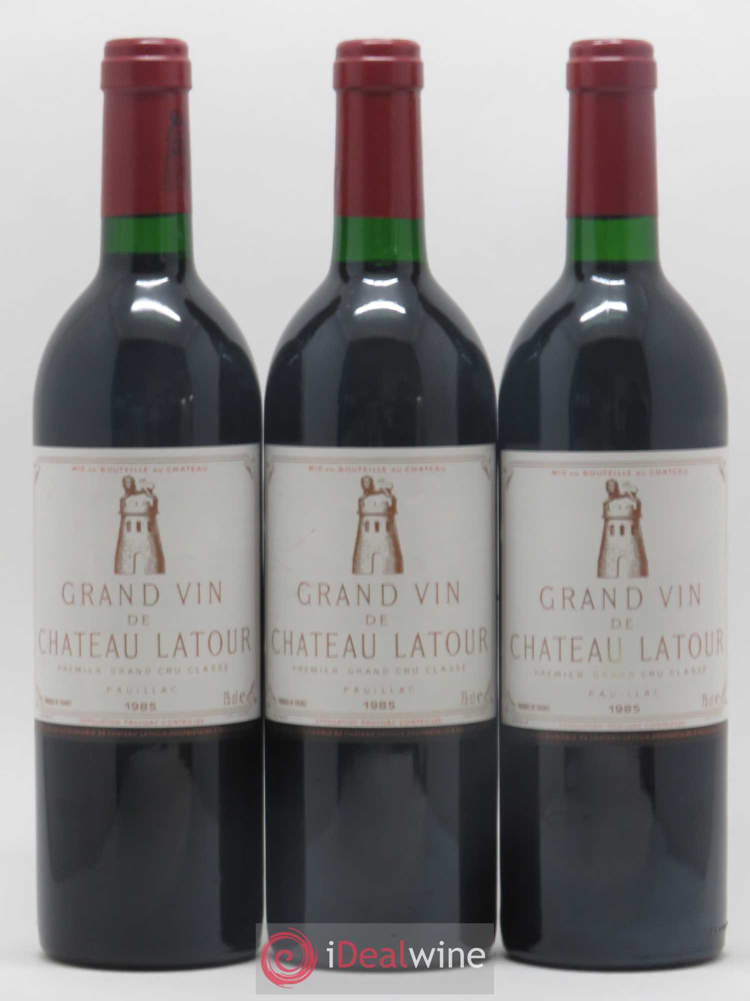 Château Latour 1er Grand Cru Classé 1985 - Lot de 12 bouteilles - 1