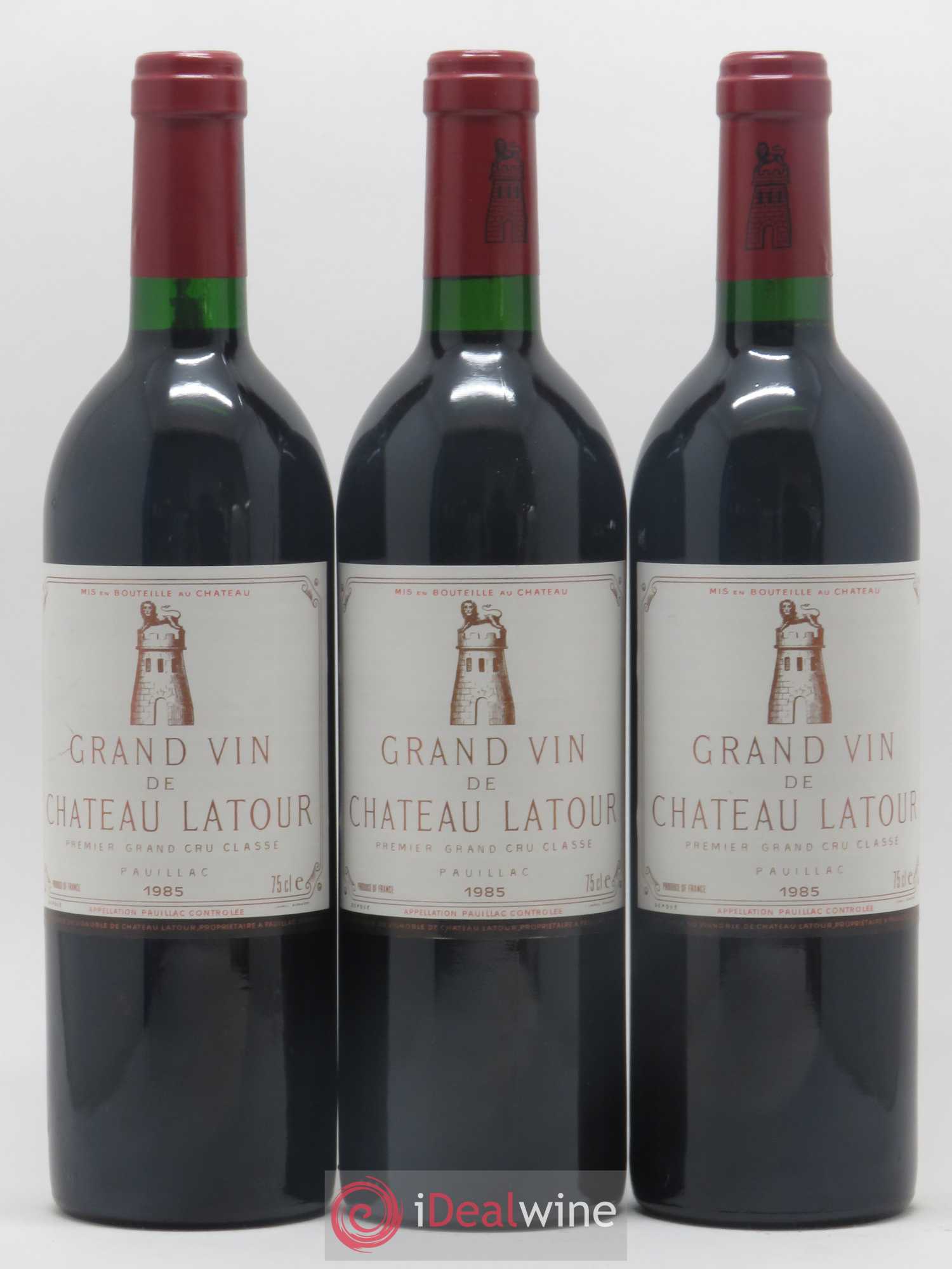 Château Latour 1er Grand Cru Classé 1985 - Lot de 12 bouteilles - 2
