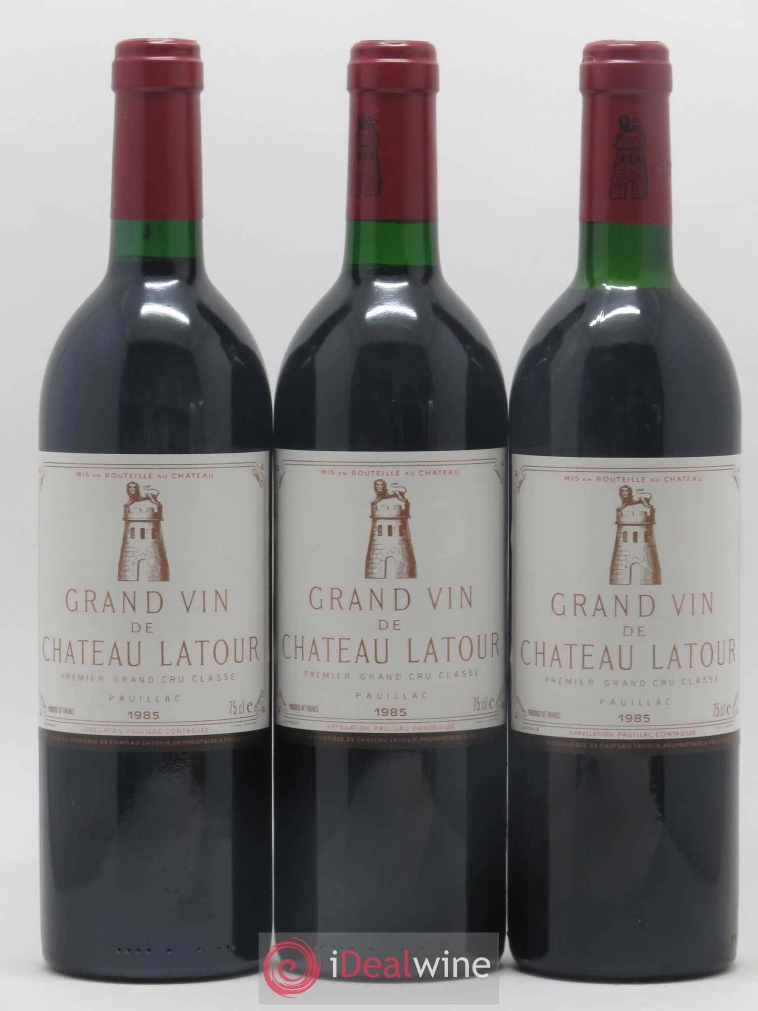 Château Latour 1er Grand Cru Classé 1985 - Lot de 12 bouteilles - 4