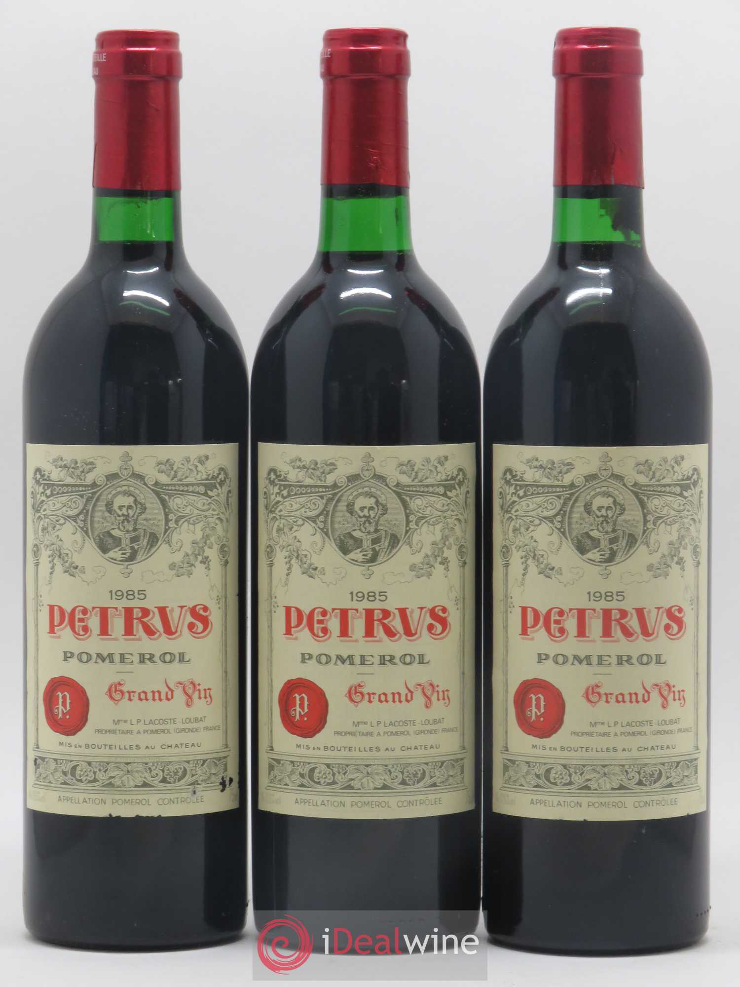 Petrus 1985 - Lot de 12 bouteilles - 1