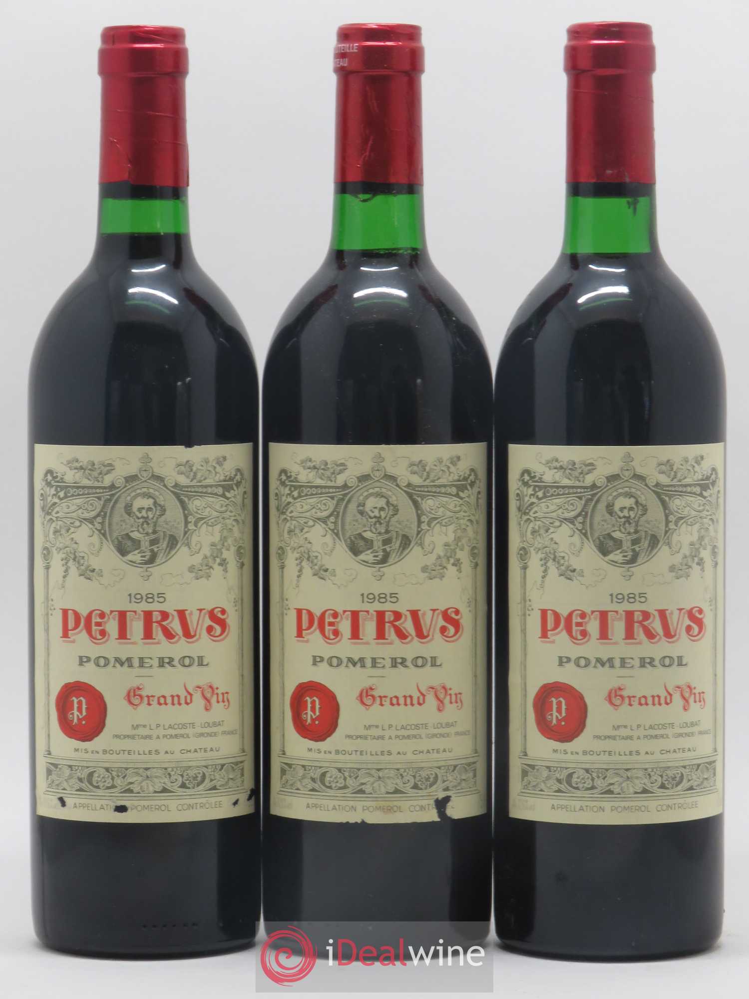 Petrus 1985 - Lot de 12 bouteilles - 4