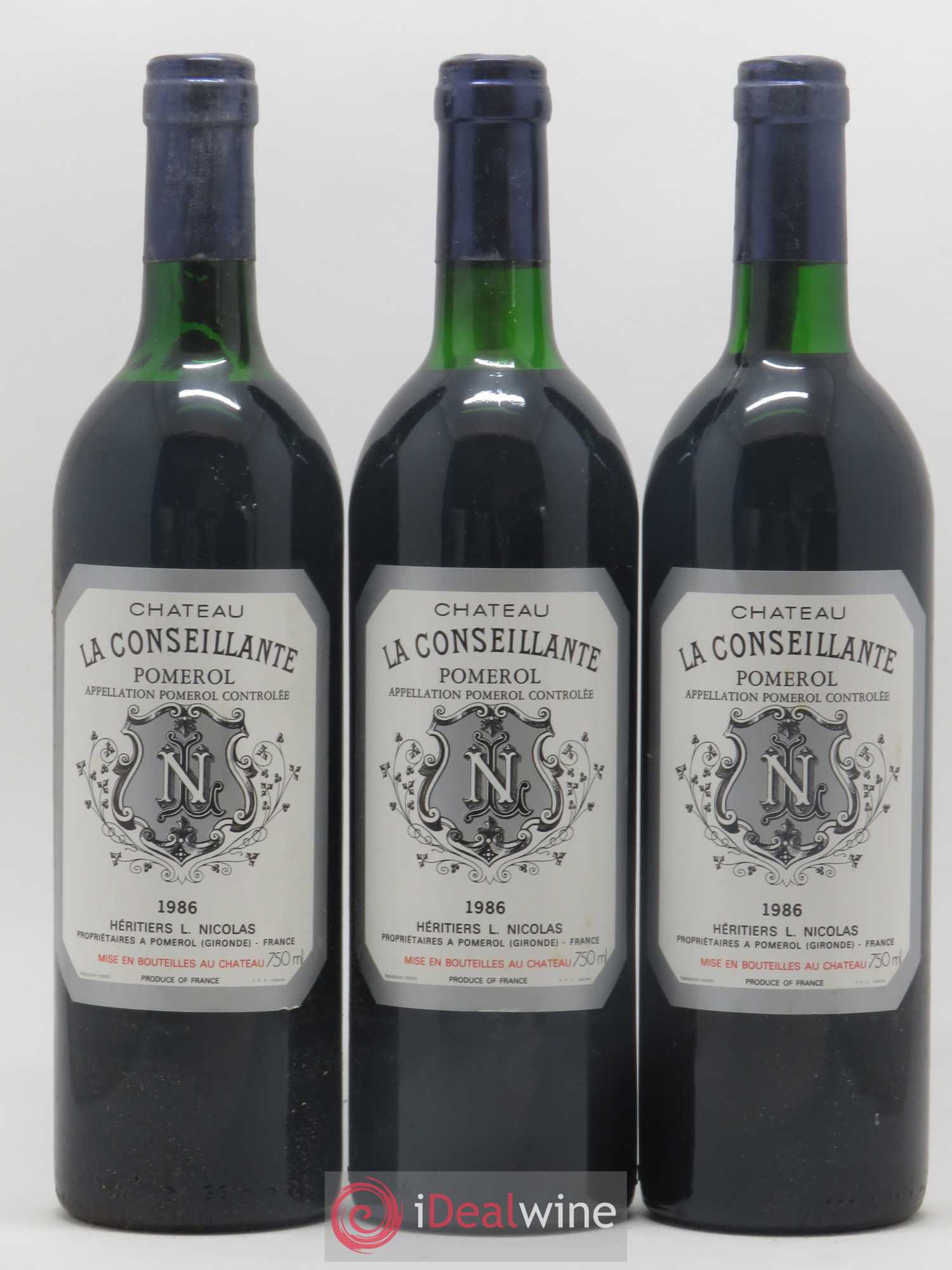 Château la Conseillante 1986 - Lot de 12 bouteilles - 1
