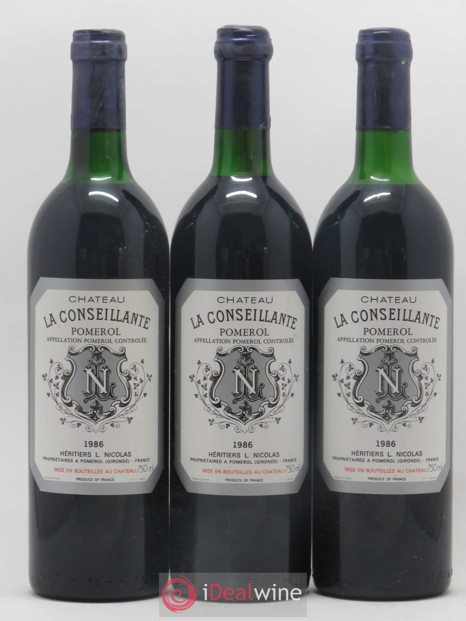 Château la Conseillante 1986 - Lot de 12 bouteilles - 3