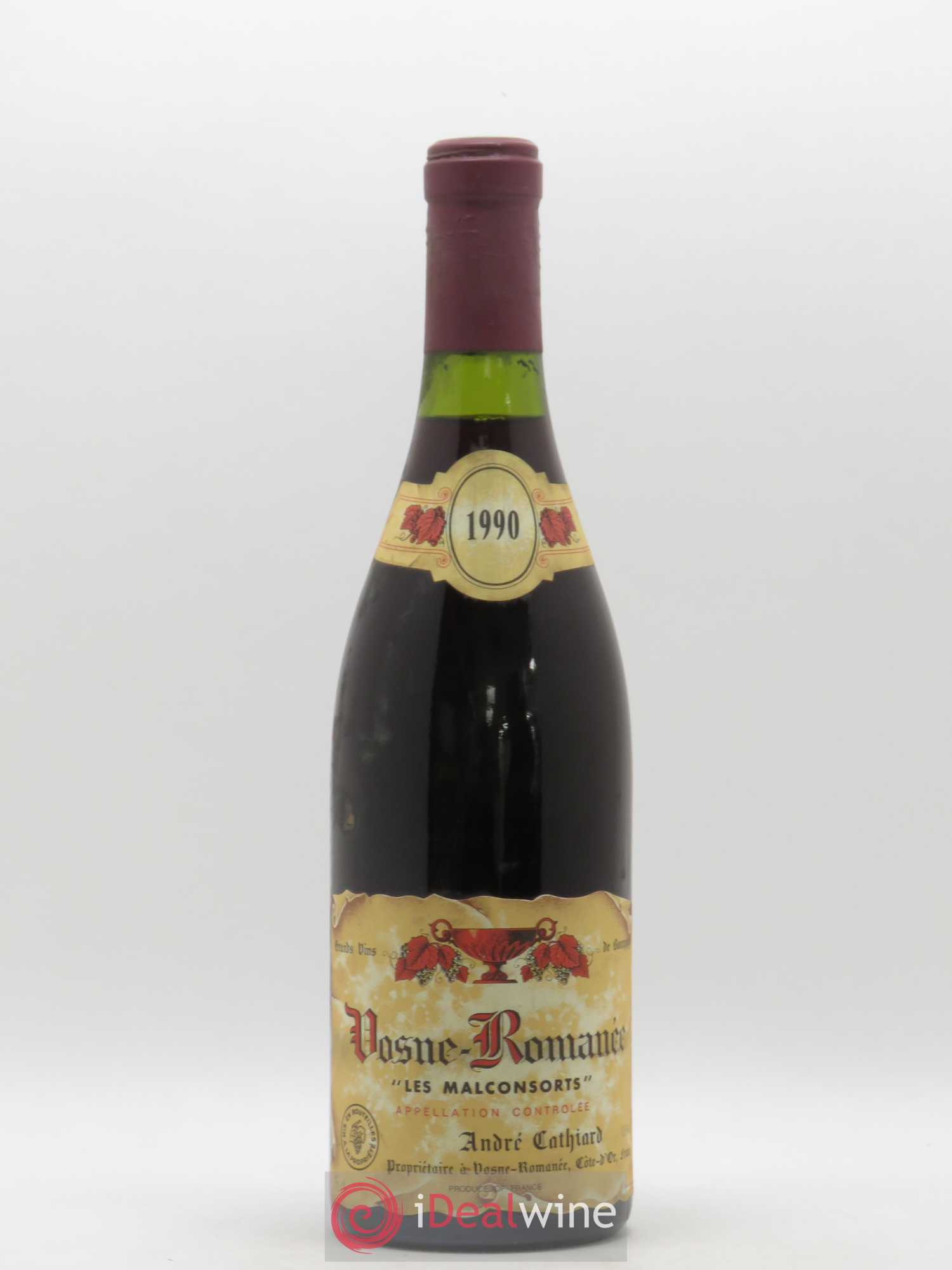 Vosne-Romanée 1er Cru Les Malconsorts André Cathiard 1990 - Posten von 1 Flasche - 0