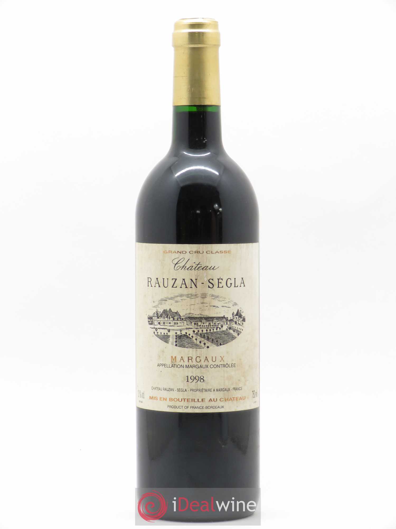 Château Rauzan Ségla Grand Cru Classé 1998 - Lot de 1 bouteille - 0