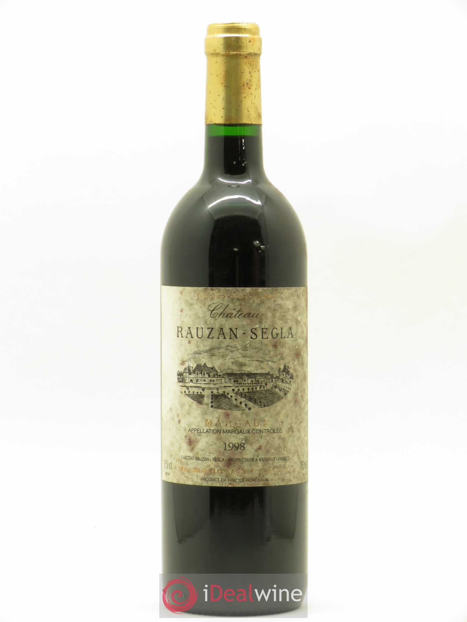 Château Rauzan Ségla Grand Cru Classé 1998 - Posten von 1 Flasche - 0