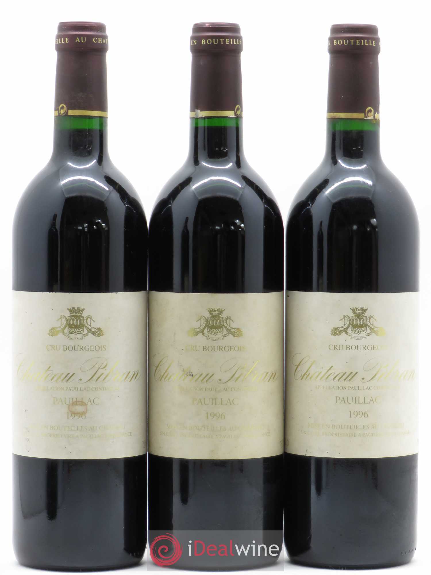 Château Pibran (sans prix de réserve) 1996 - Lot de 12 bouteilles - 1