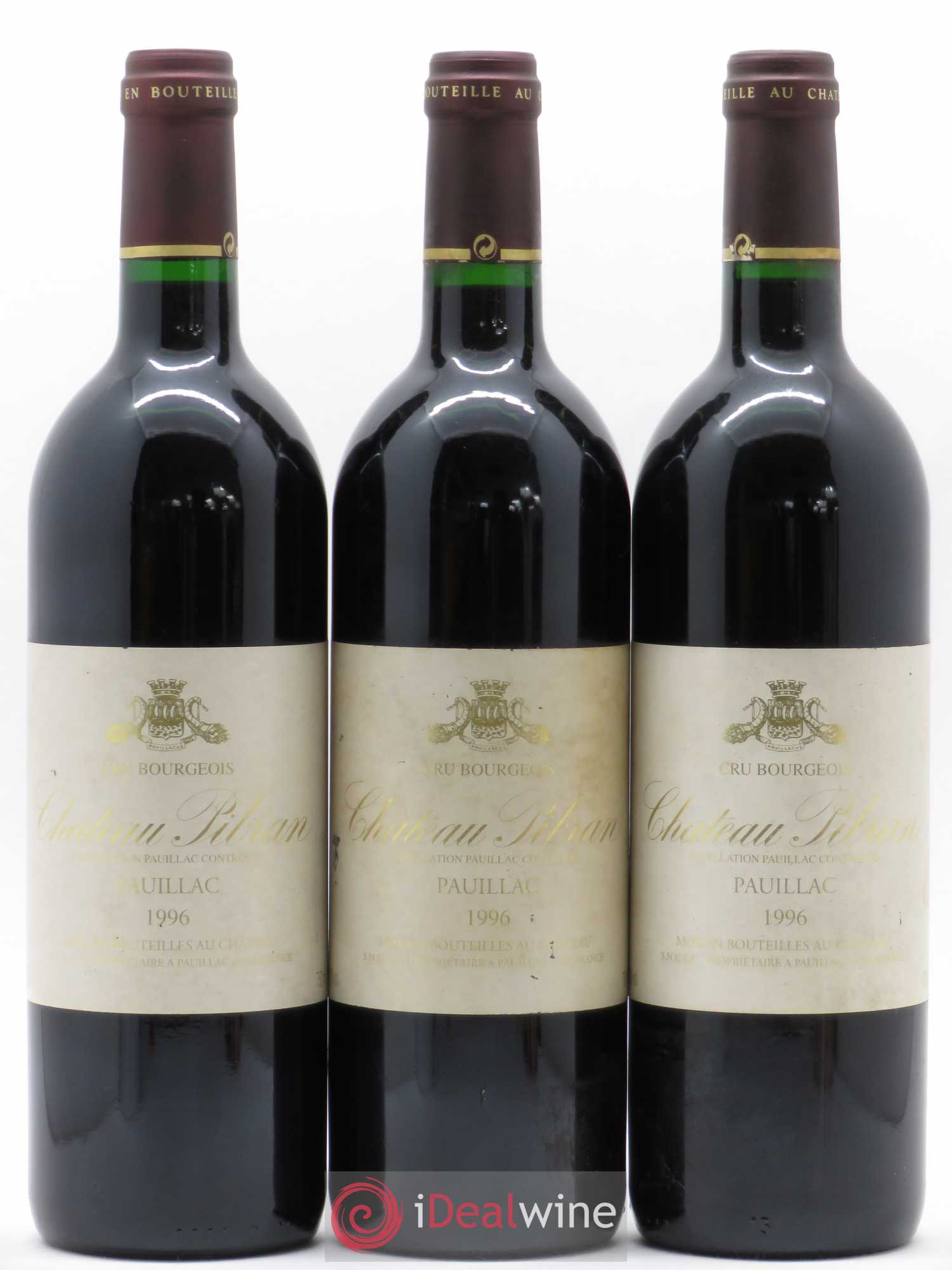 Château Pibran (sans prix de réserve) 1996 - Lot de 12 bouteilles - 2