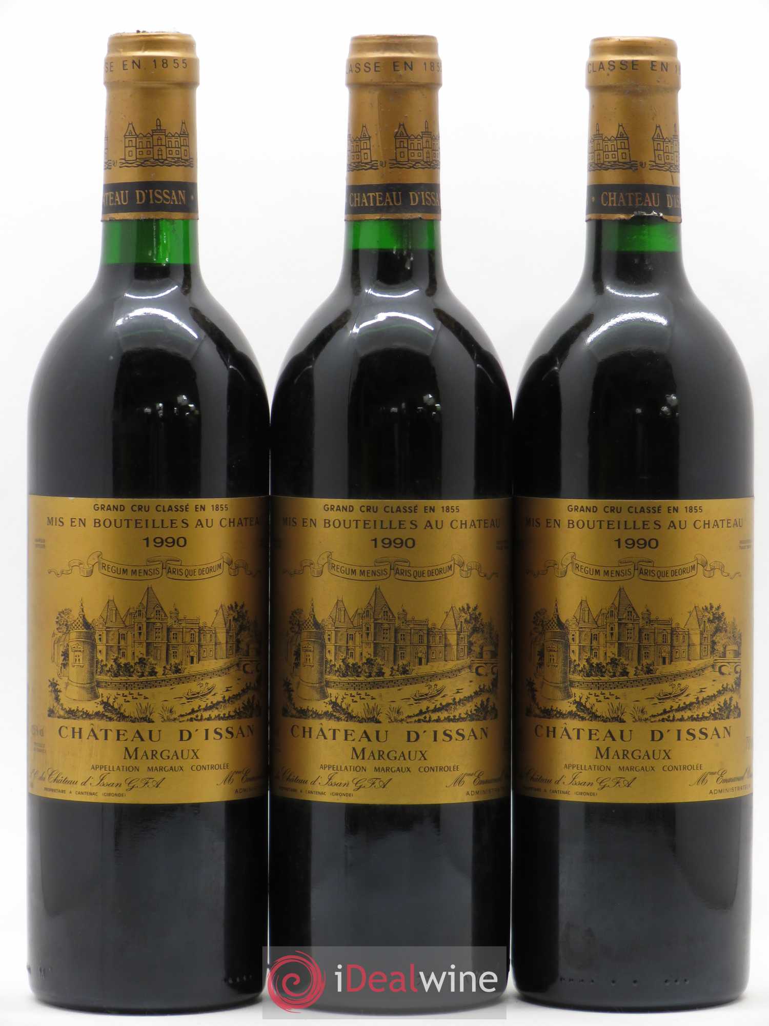 Château d'Issan 3ème Grand Cru Classé 1990 - Lot de 11 bouteilles - 1